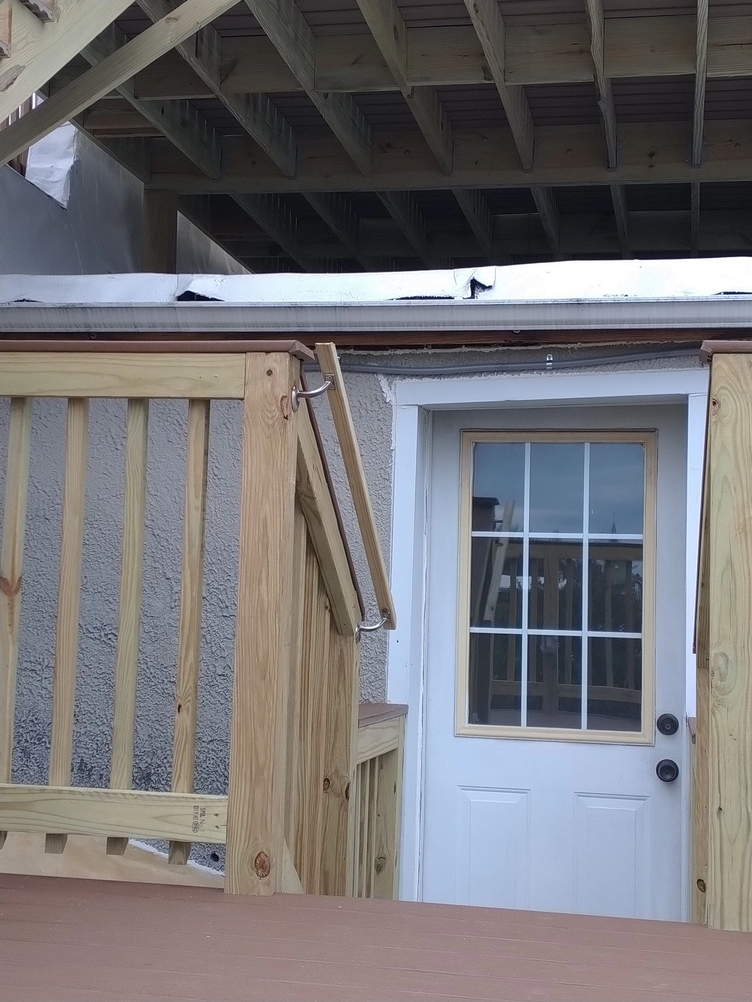 Luxury deck, custom deck, vinyl handrails, Lumber handrails, lumber deck, composite boards, door deck, roof deck, elevated deck, structural deck, framing deck; Lumber deck, roof deck, elevated deck, decks in New York City, decks builder in NYC, deck 