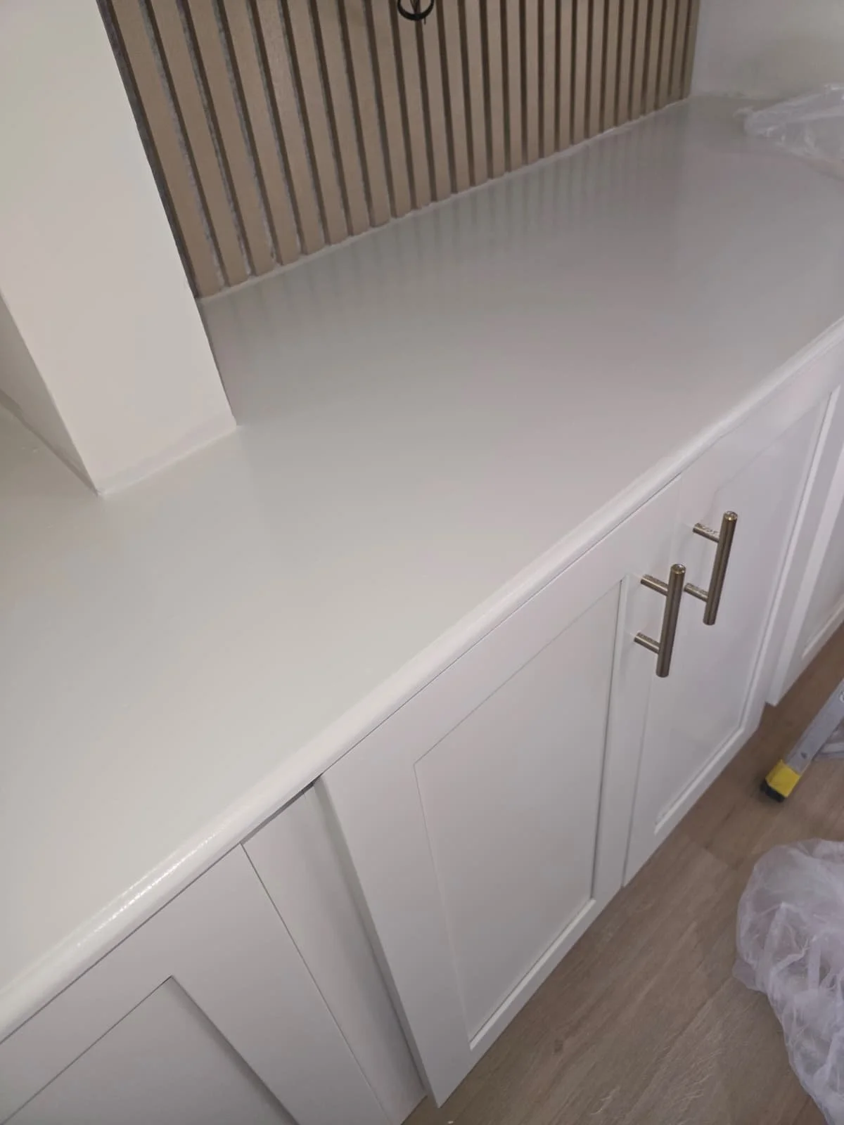 Bespoke bookshelf unit with professional joinery. Expert interior woodwork and furniture design in Potomac Park, MD.