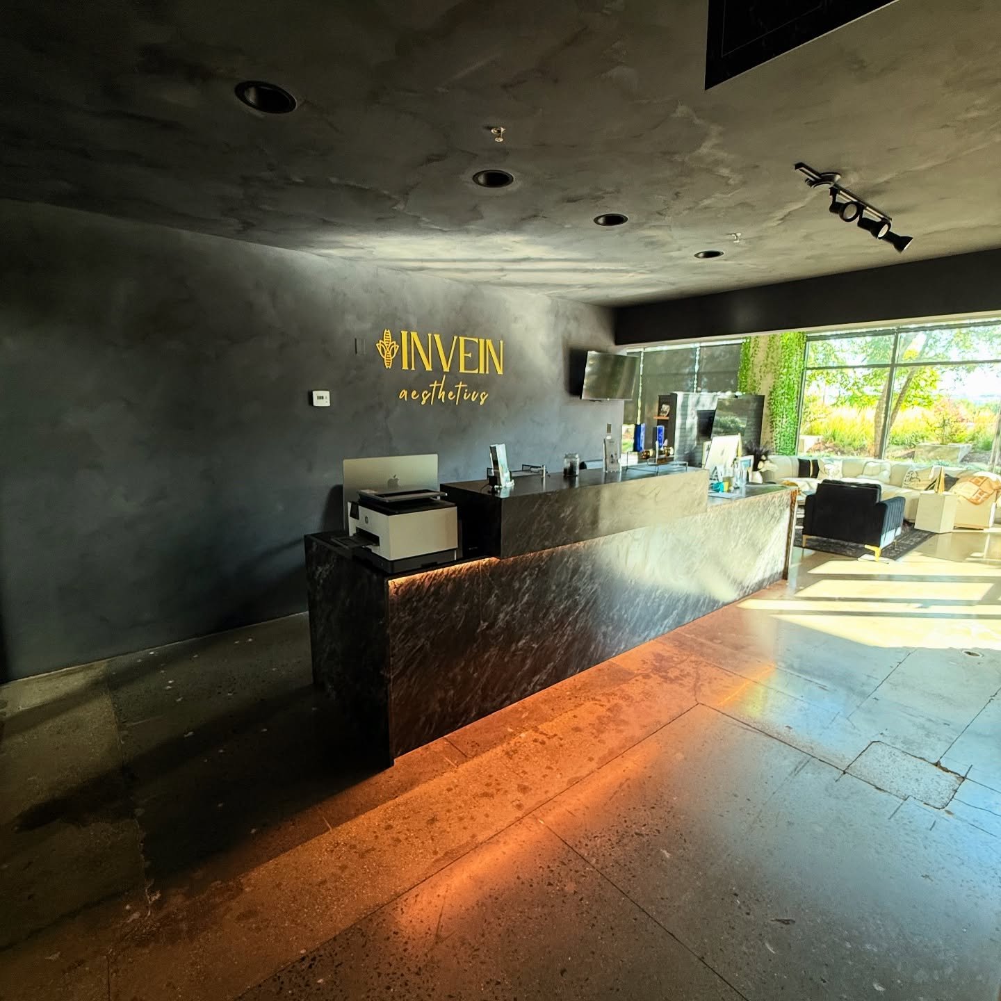 Custom clinical cabinetry and storage solutions for medical spas. Functional and sterile design in Bethesda, Maryland.
Commercial renovation, luxury commercial renovation, commercial remodeling, interior remodeling.