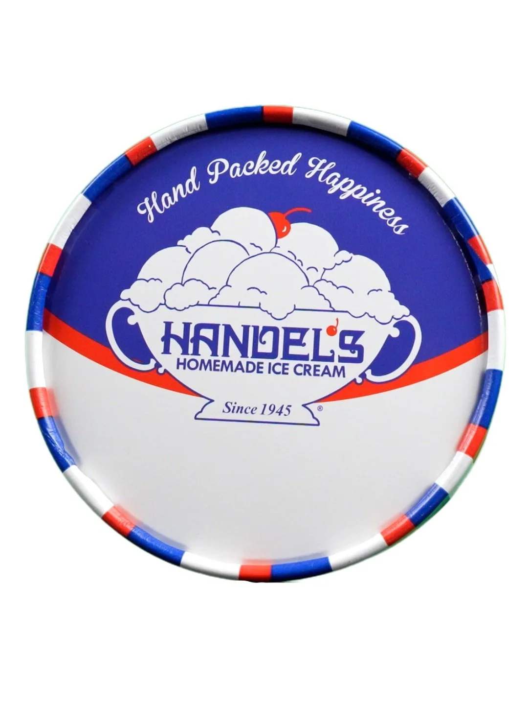 Handel’s Homemade Ice Cream container representing the brand’s handcrafted ice cream and long-standing tradition.