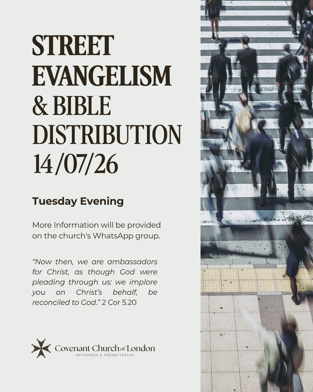 Street Evangelism July 2026