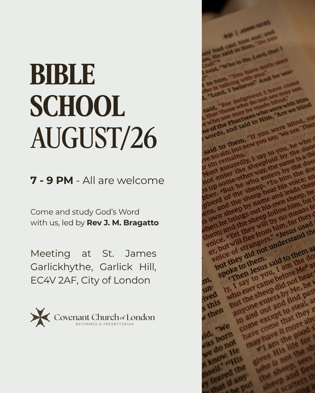 Bible School