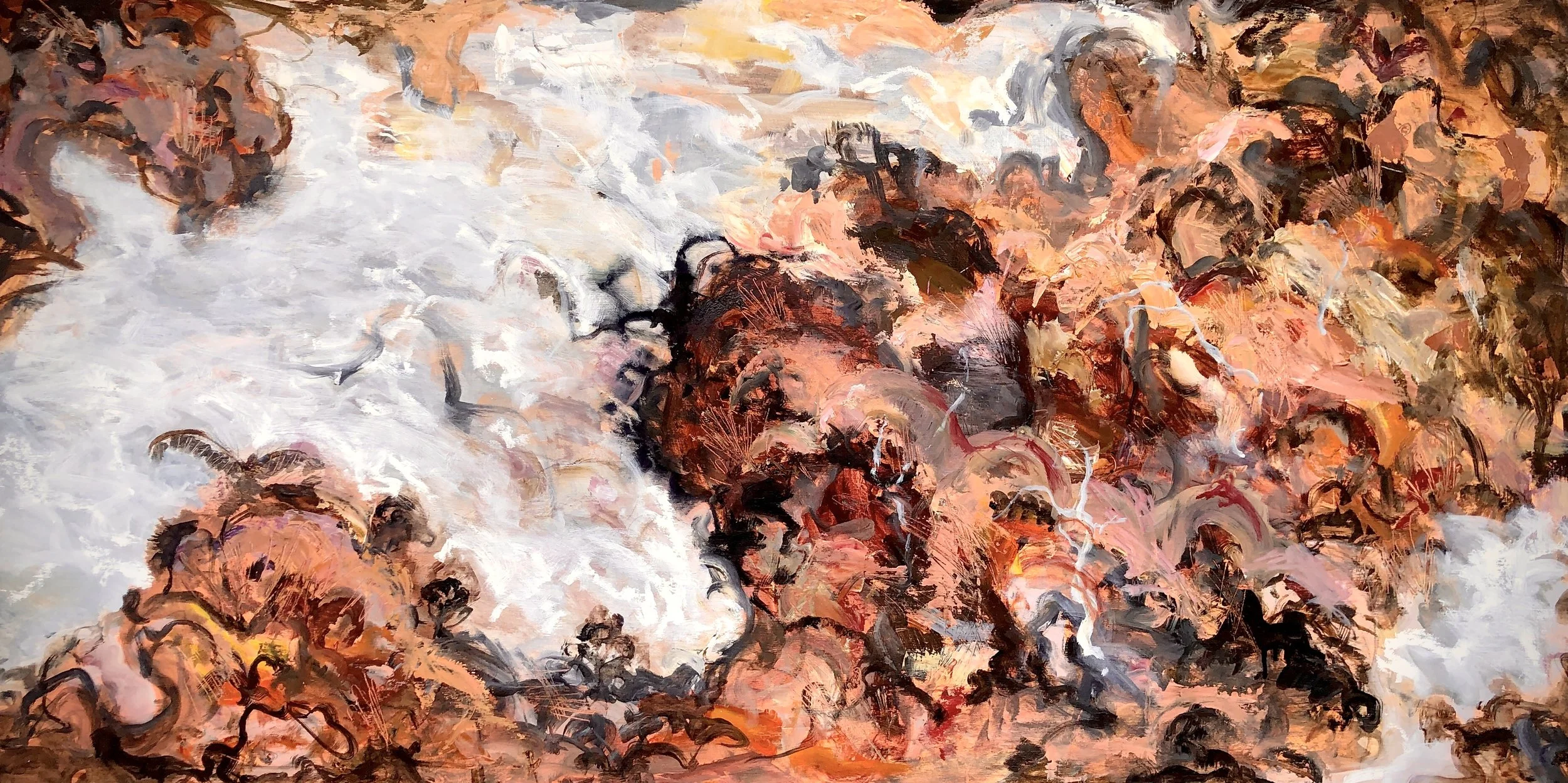 Birds In A Dry Landscape