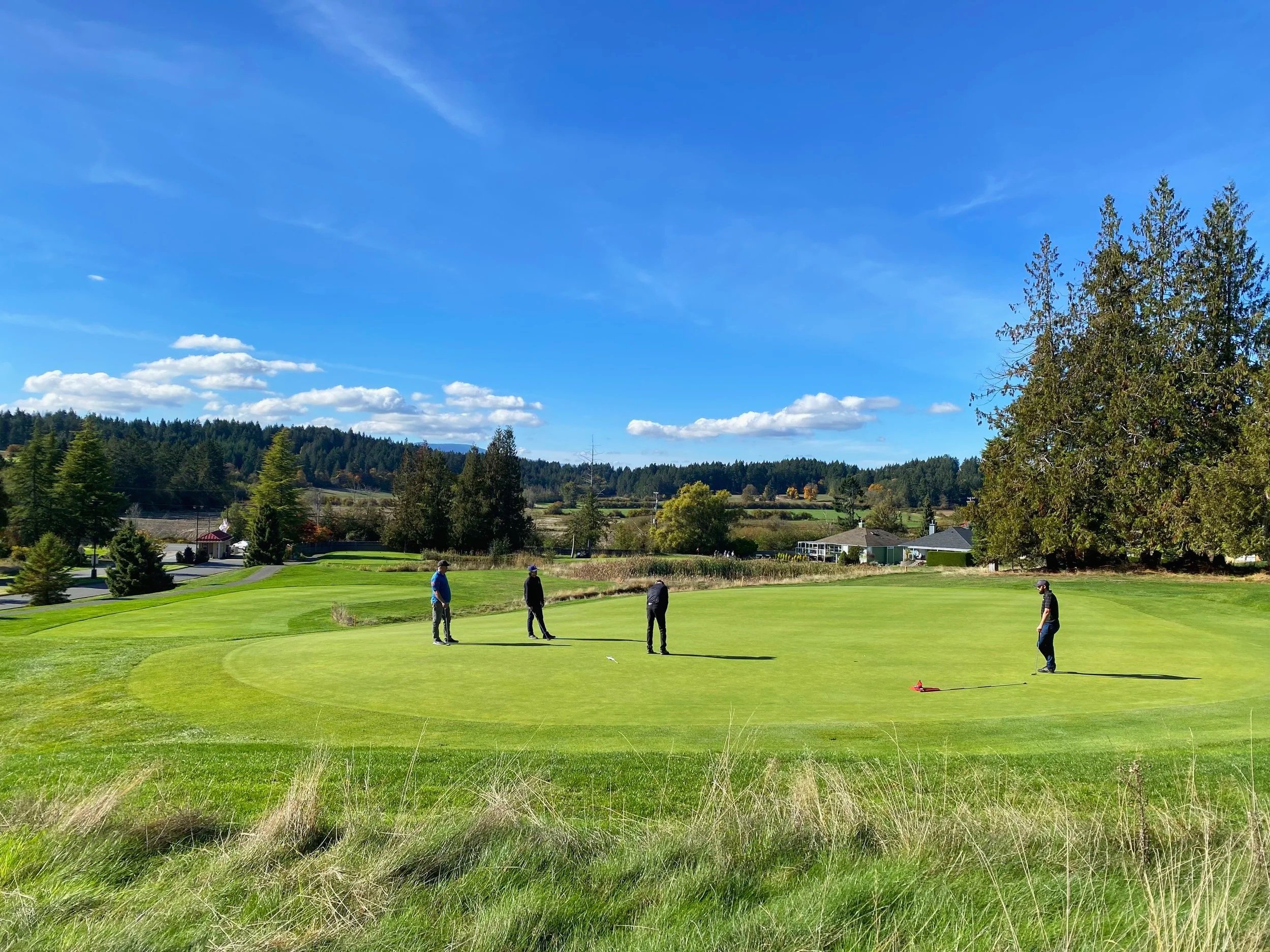 Mens Night at Arbutus Ridge Golf Club in Cobble Hill, BC on Vancouver Island