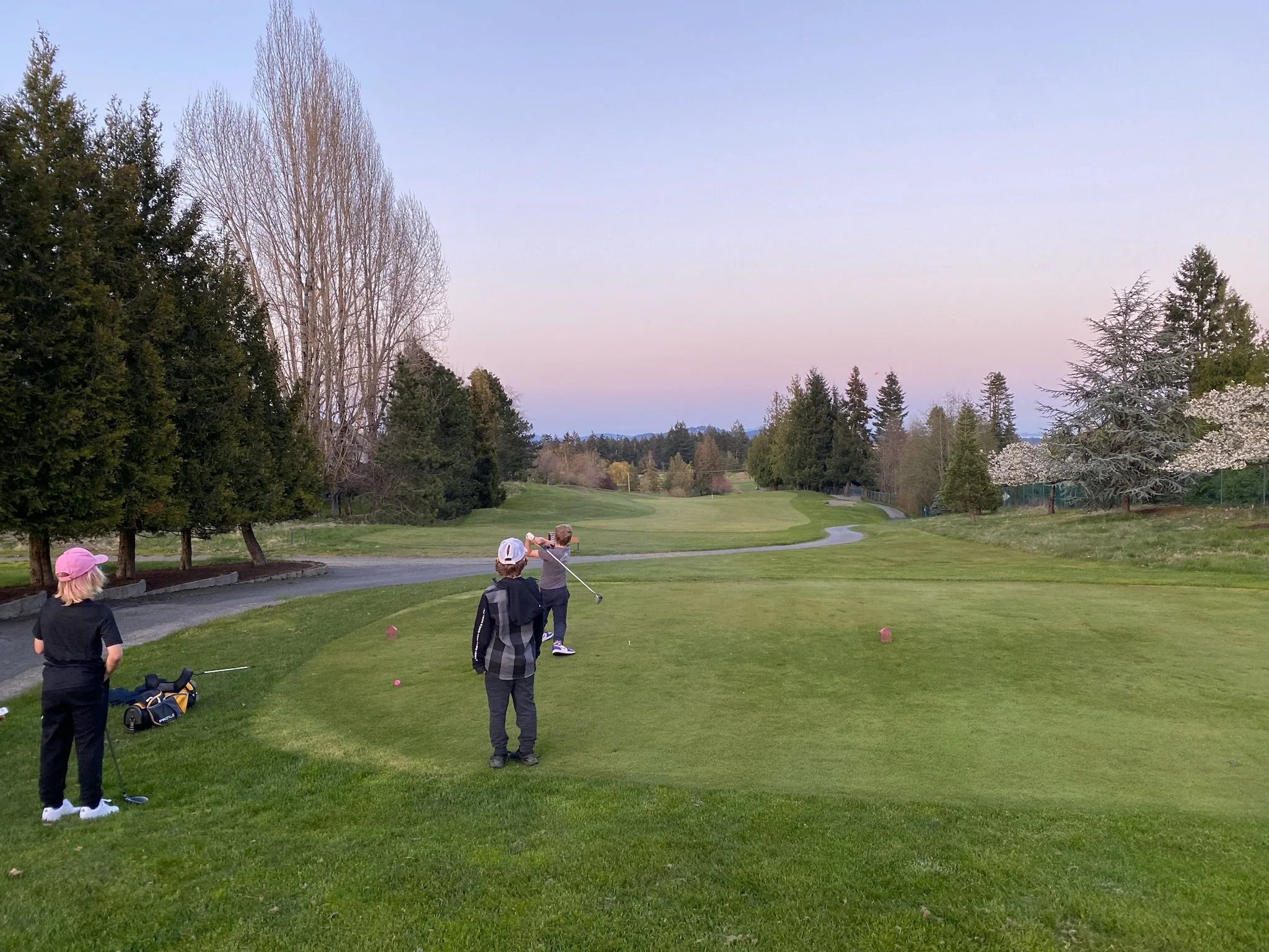 Junior Golf Clinics Arbutus Ridge Golf Club Cowichan Valley, Cobble Hill BC