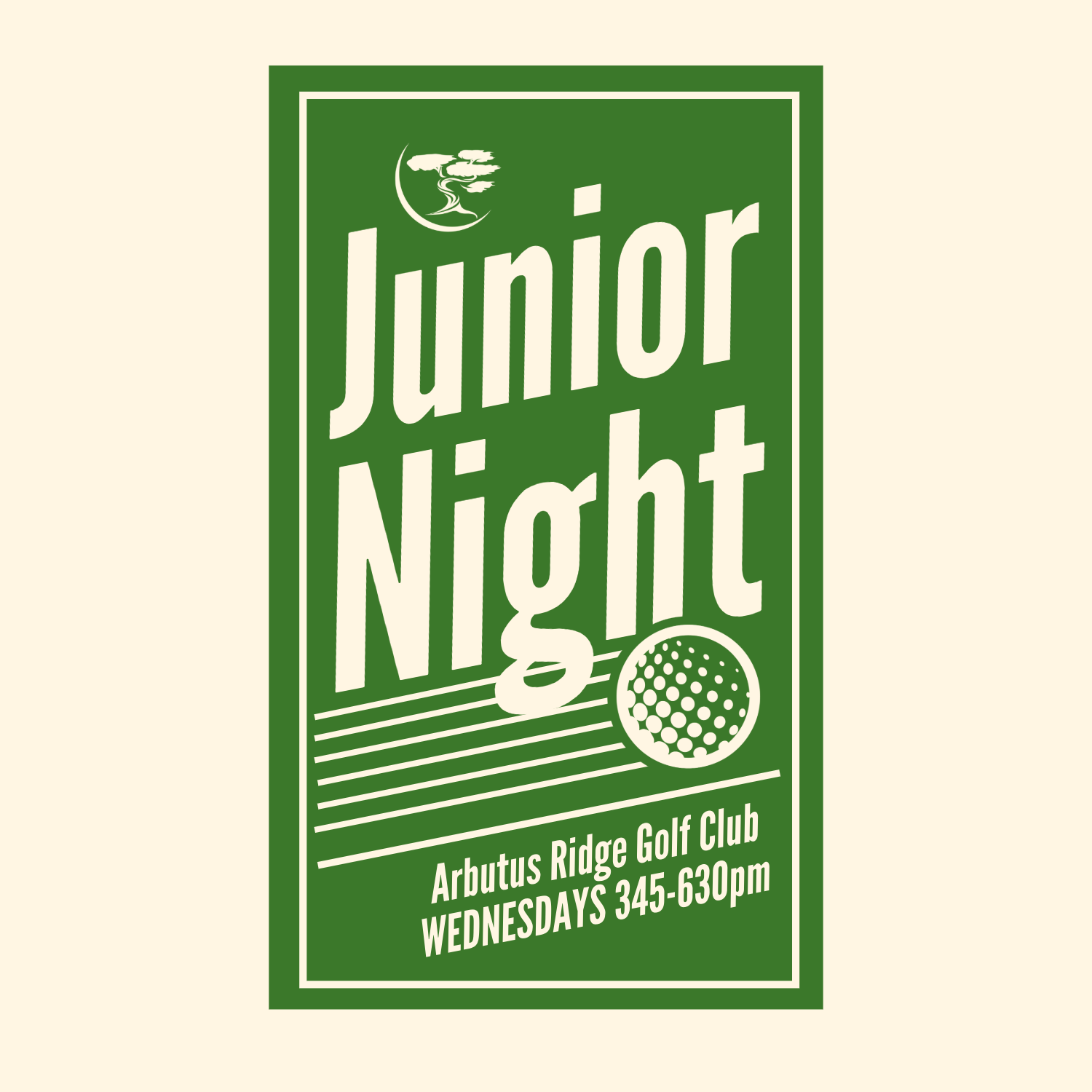 Junior Night Registration - May 13th