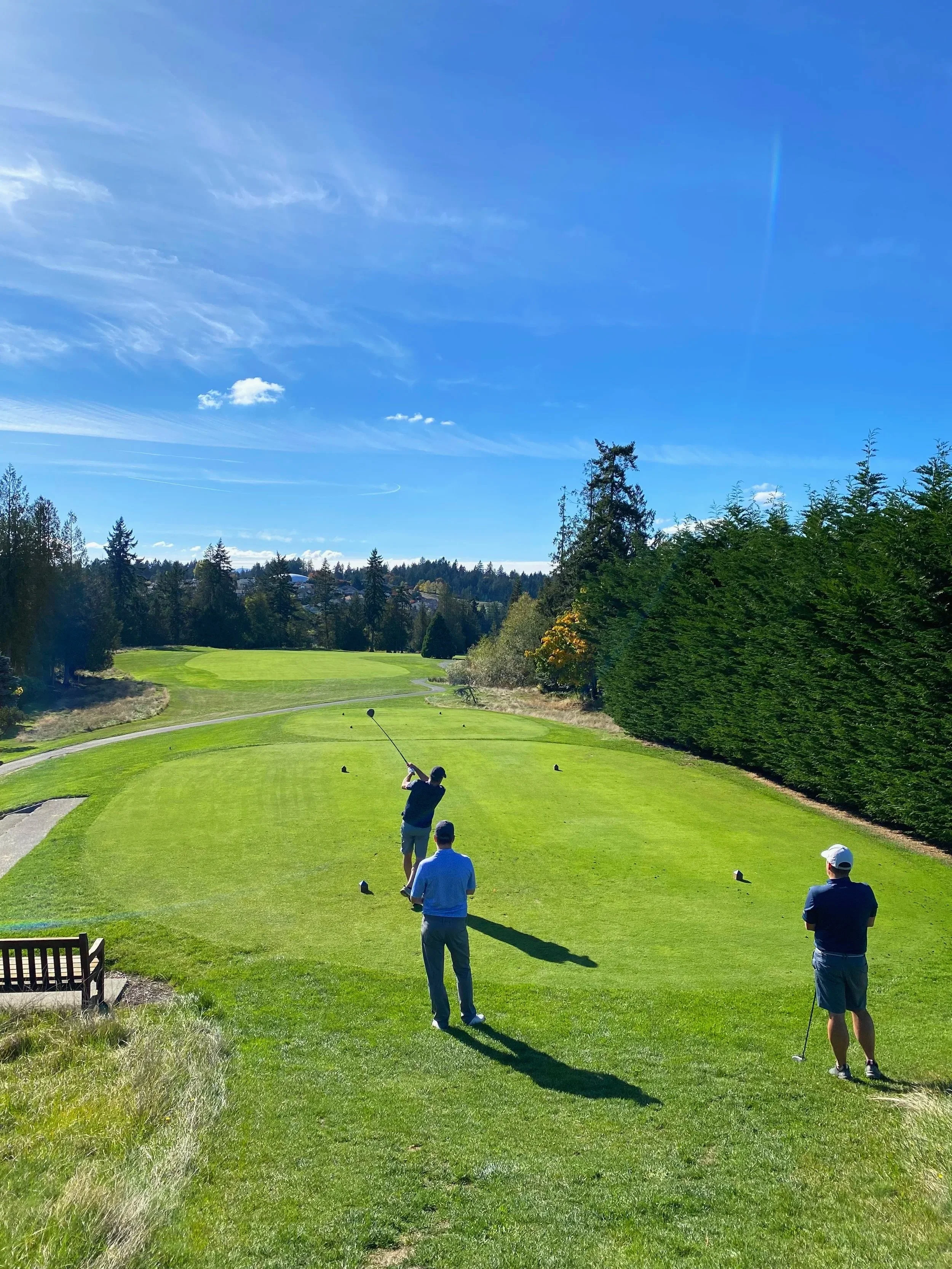 Mens Night at Arbutus Ridge Golf Club in Cobble Hill, BC on Vancouver Island