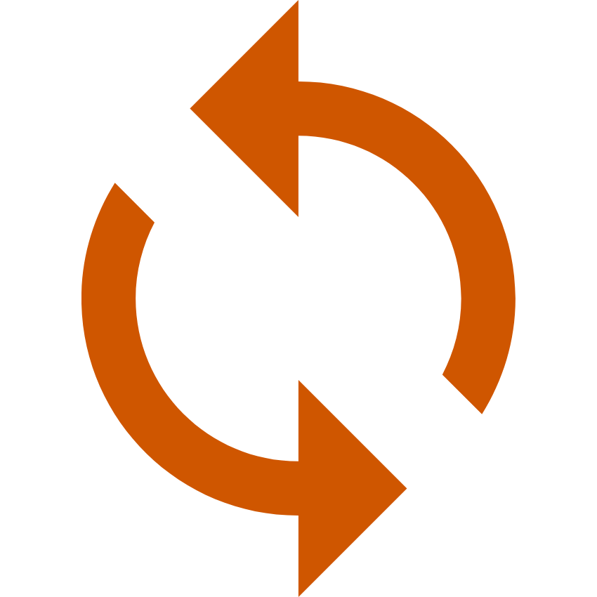 two arrows form a circle