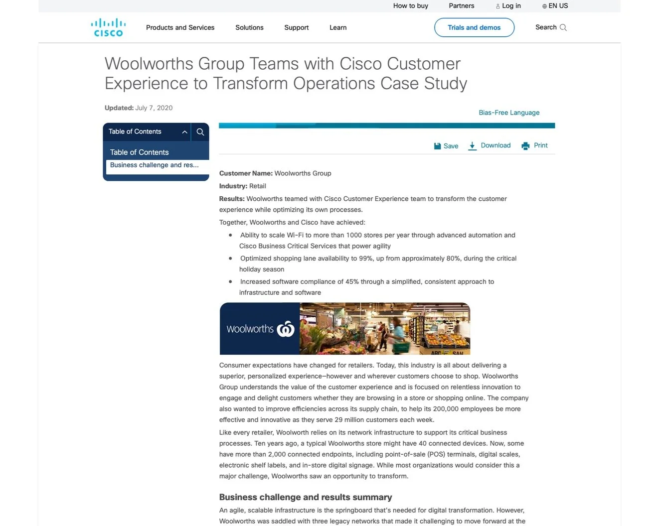 Written Case Study