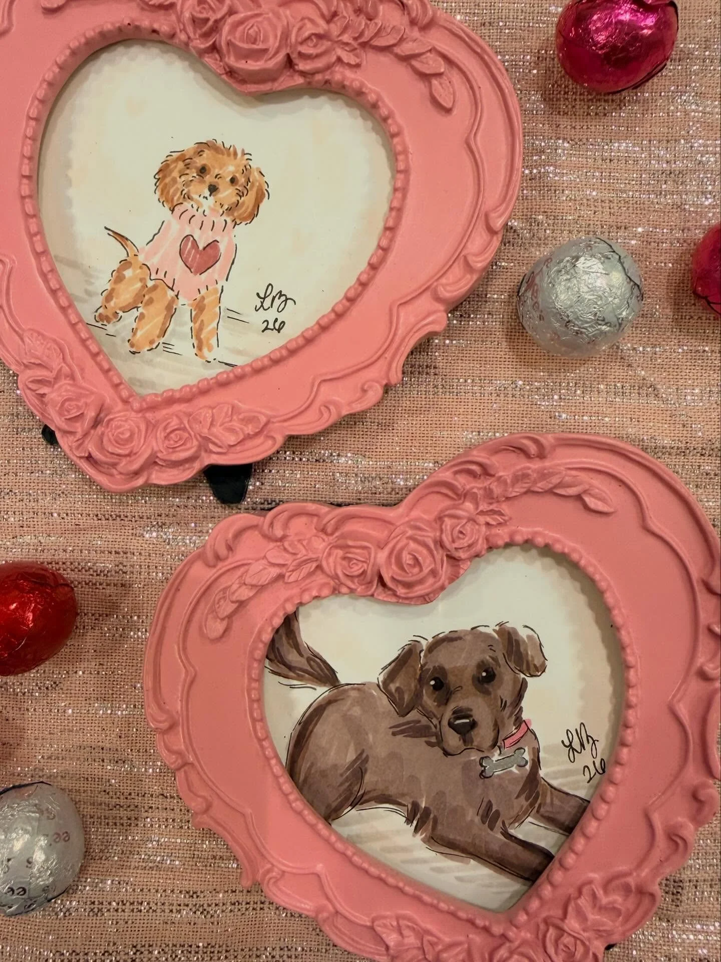 Who holds your heart? 💘

Celebrate them with a custom hand-sketched portrait, framed and made just for you. Perfect for pets, kiddos, couples, Galentines, and anyone you love.

Each sketch is unique, personal, and makes a Valentine&rsquo;s gift they