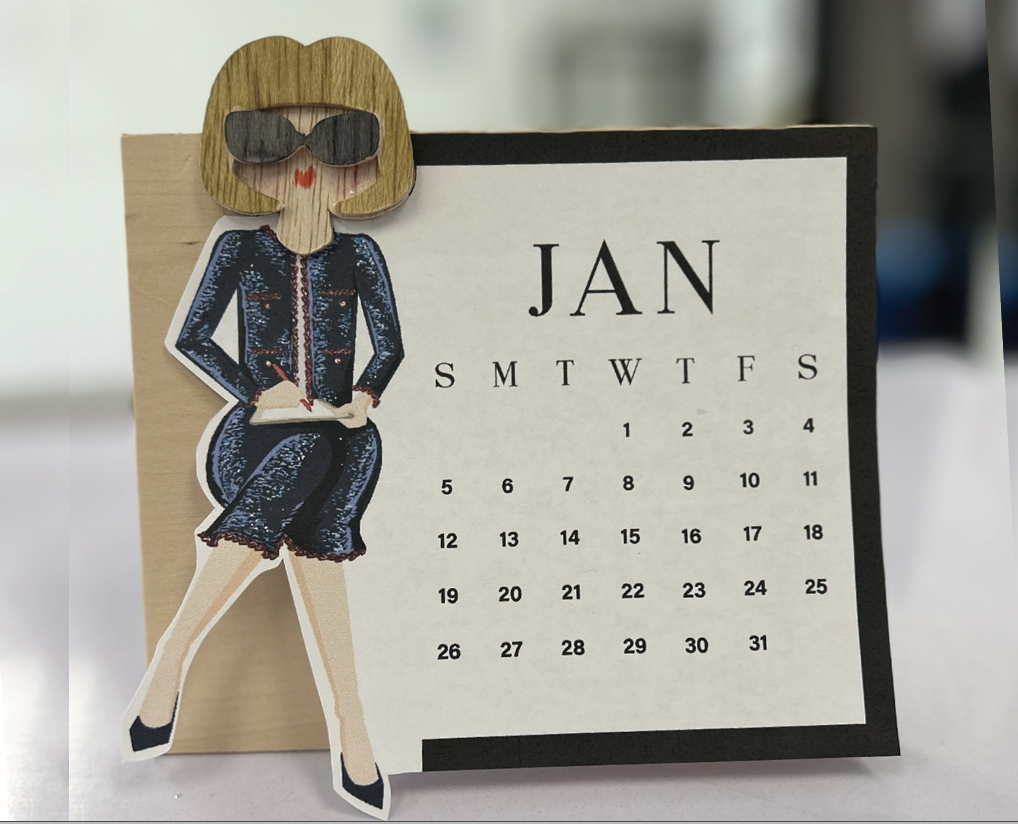 Fashion Paper Doll Calendar