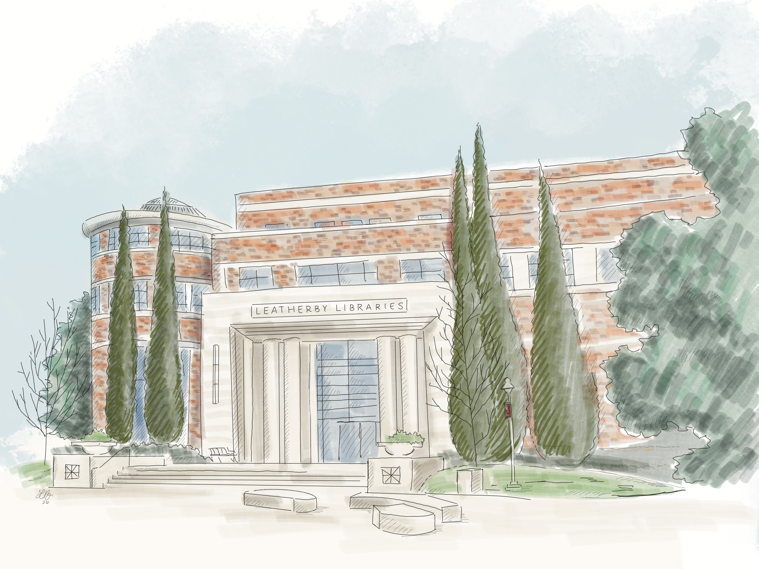 Sketching Chapman: An Illustrated Study of Campus Architecture
