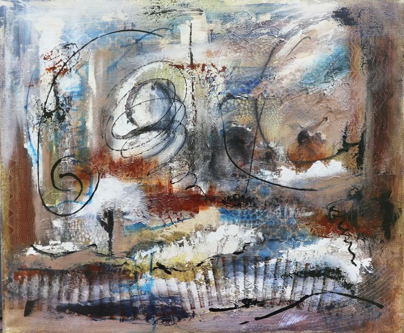 Abstract acrylic Path to God.jpg