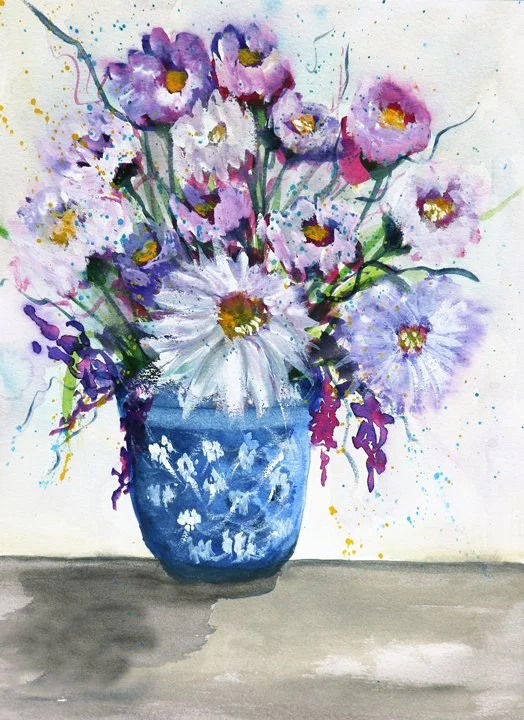 Watercolor blue vase purple flowers.jpg