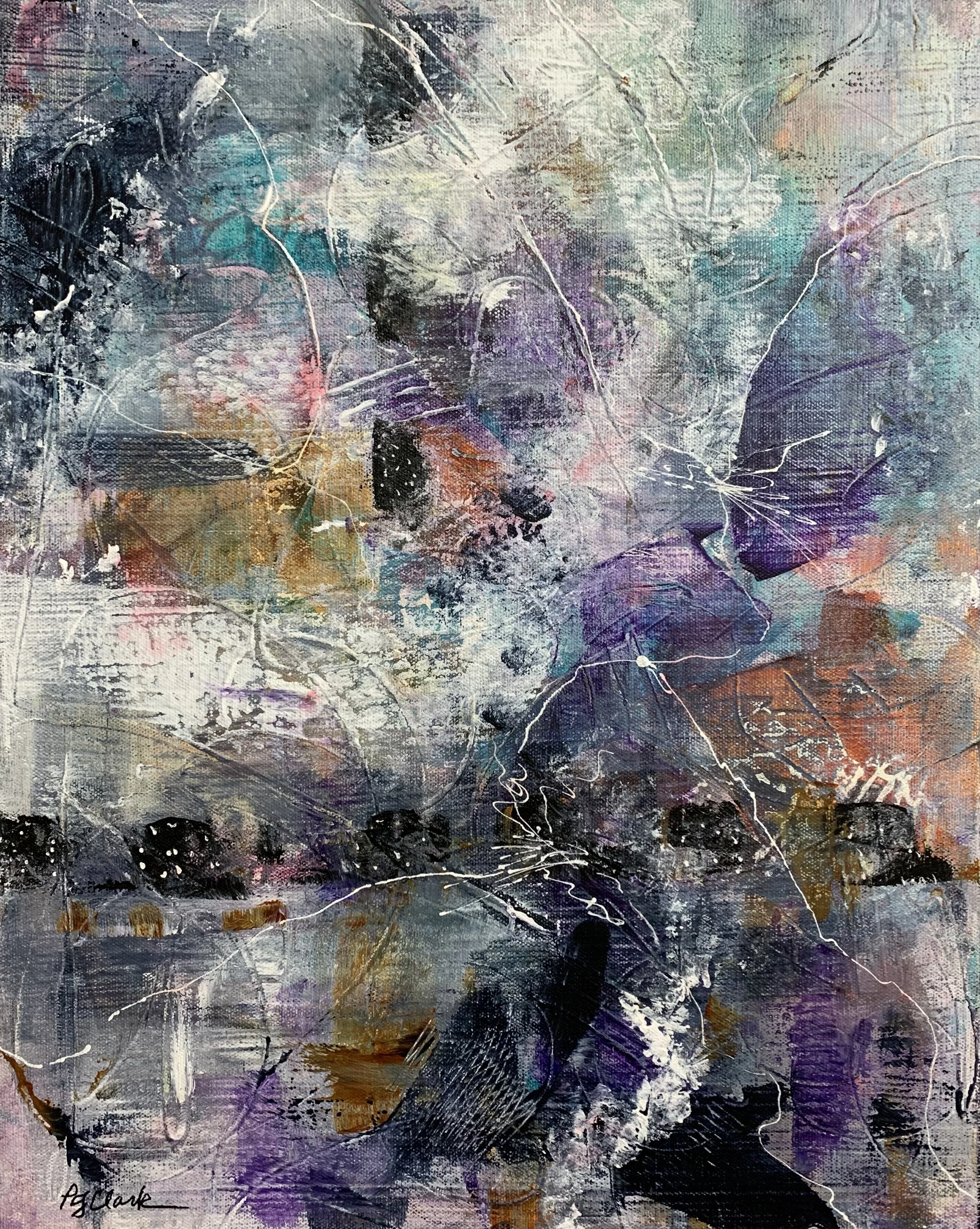 Bright Lights - Small City 16x20x1.5