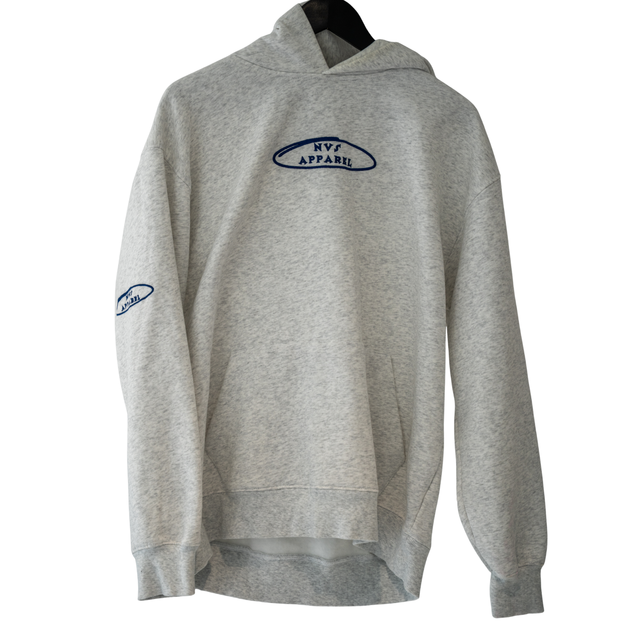 30's Club Oversized Hoodie Light Grey