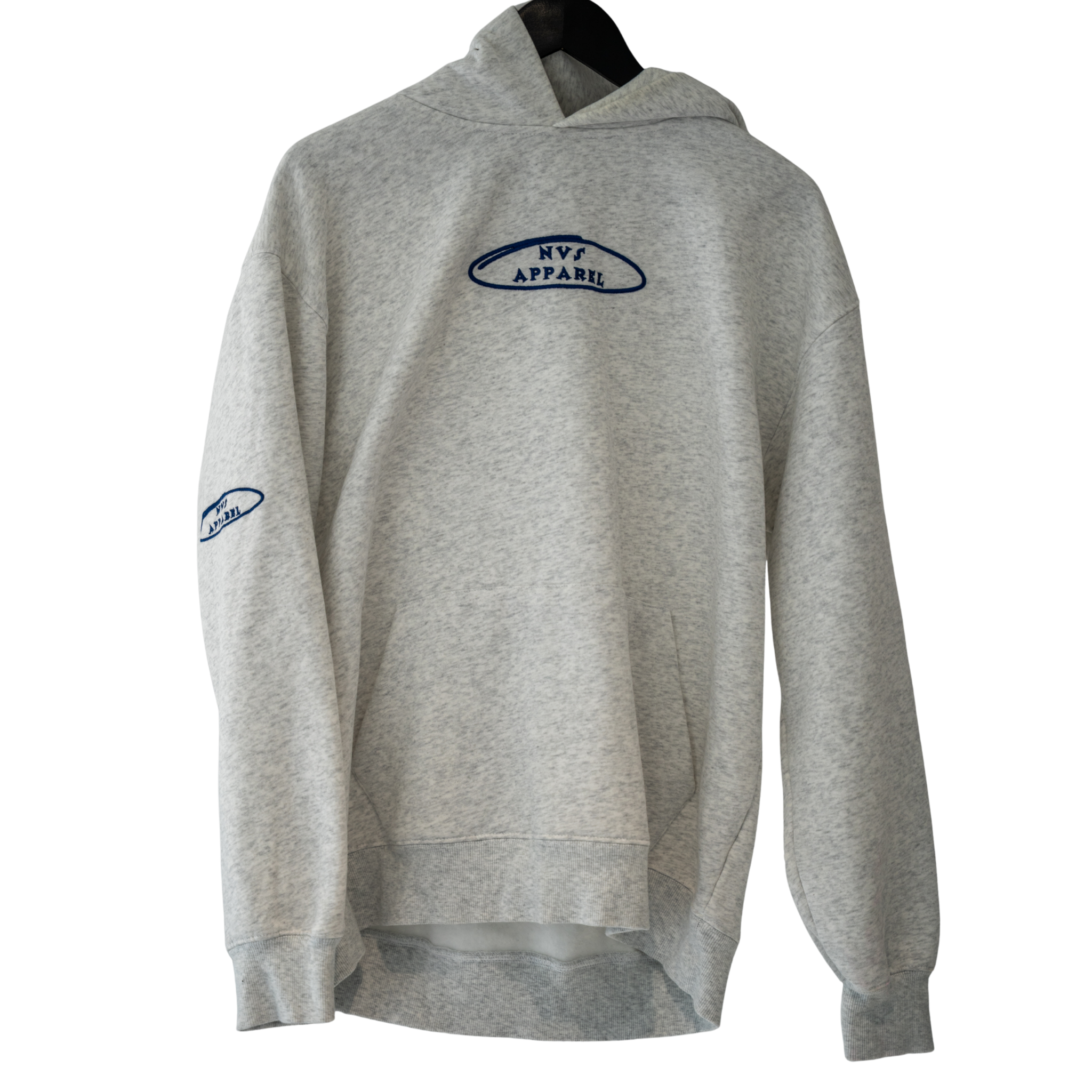 30's Club Oversized Hoodie Light Grey