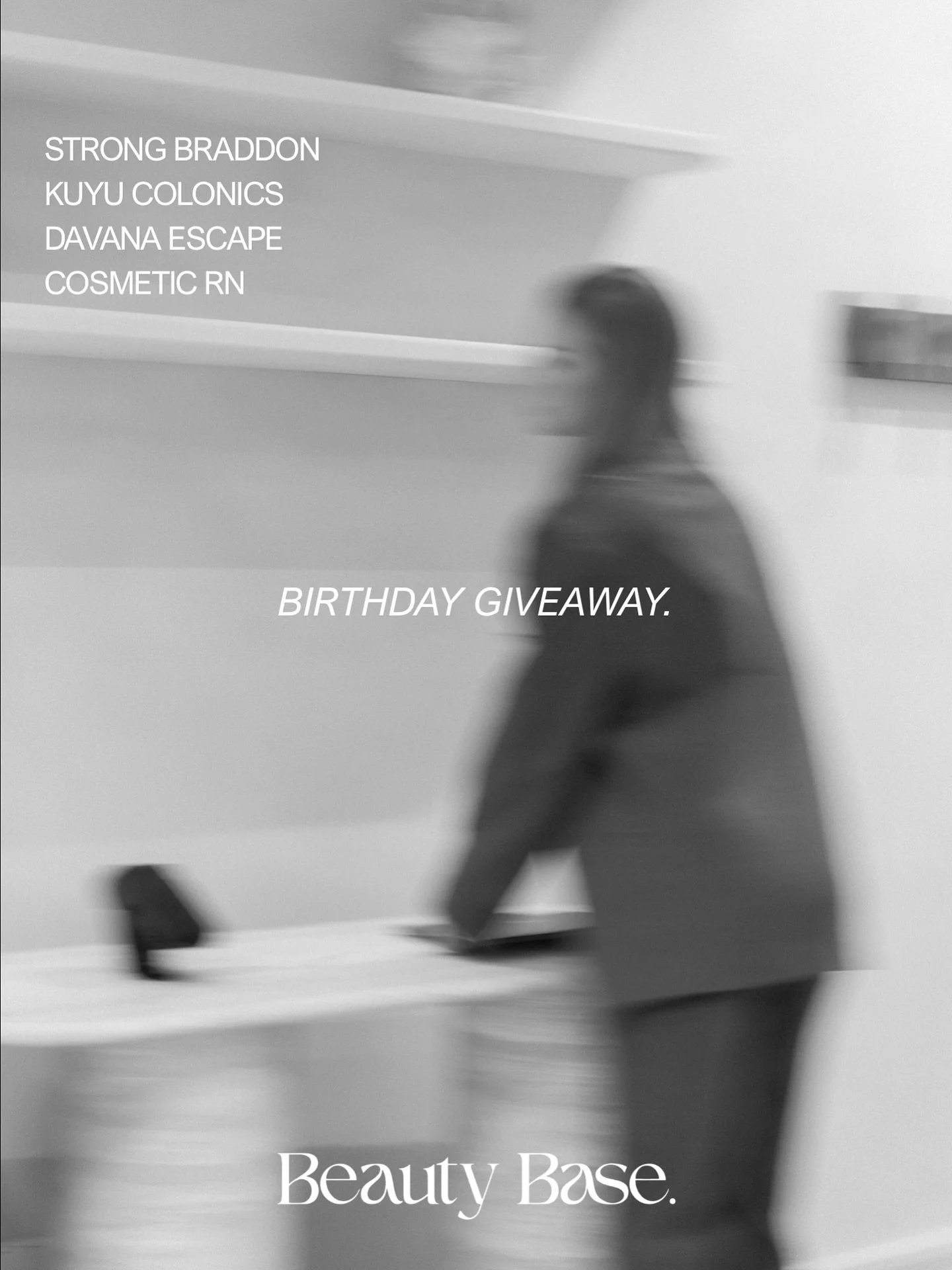 We&rsquo;re celebrating our 1st birthday in our Braddon studio! We have collaborated with a few of our incredible clients and their businesses. You want to win this, it&rsquo;s HUGE! 

Here&rsquo;s what you could win:
*  A set of Beauty Base BIAB nai