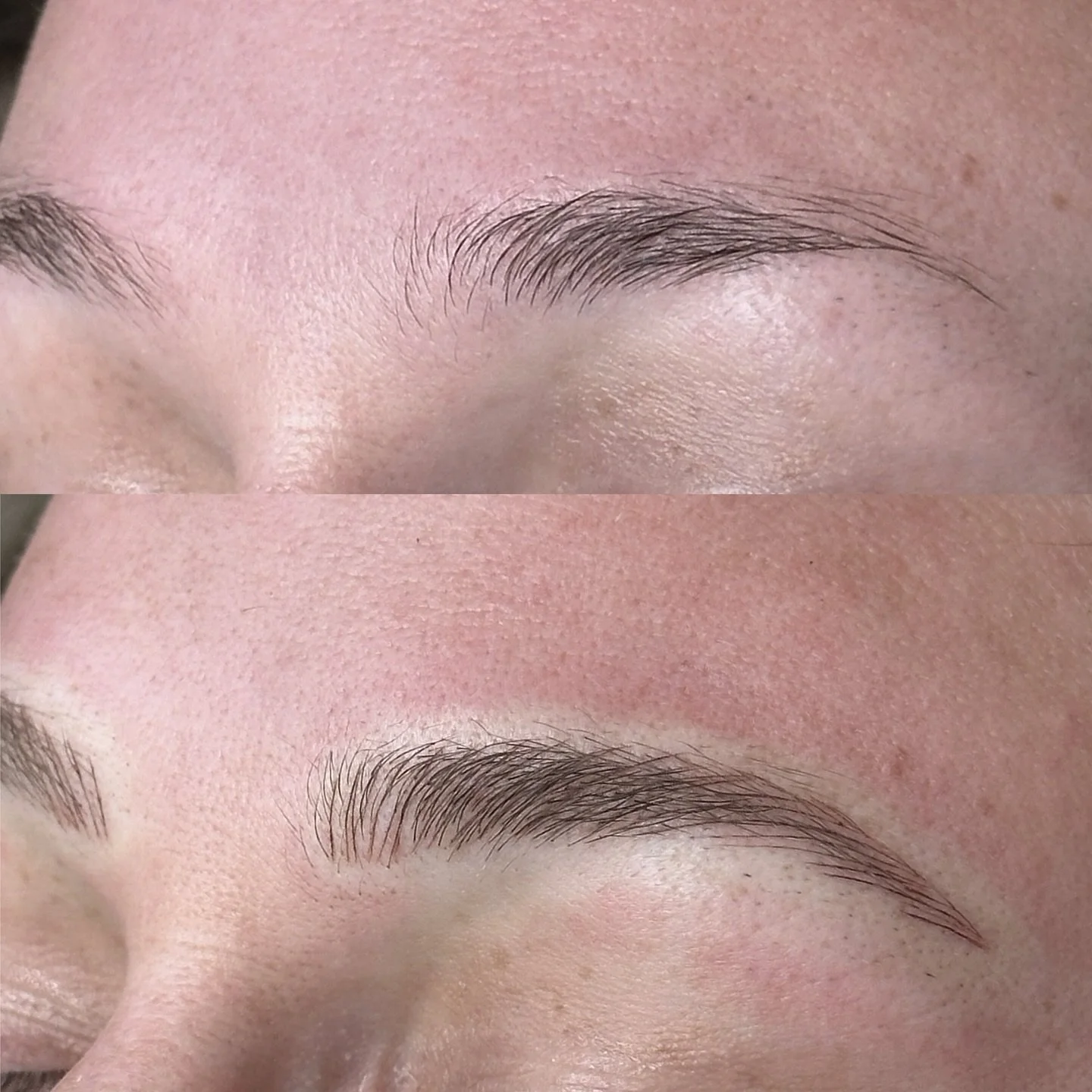 〰️ RESTORATION 〰️ 

Restoring tails &amp; hair missing throughout the body of the brow. 

Enhancing your natural brow shape with super hairlike strokes. Our cosmetic tattoo services focus on a less is more approach, so there is no signs of obvious ta