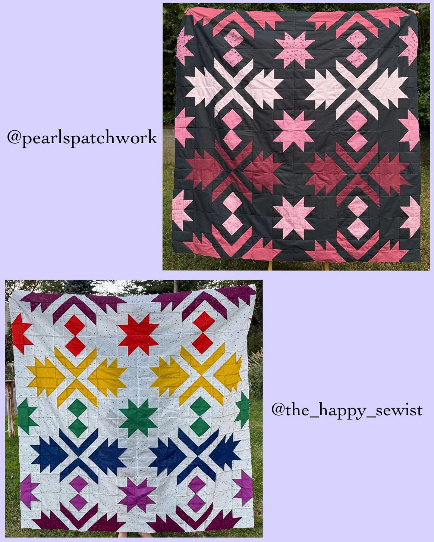 Today I&rsquo;m sharing two modern versions of my Twilight Palms quilt pattern! These quilts are bright, colorful, and so much fun&mdash;proof that this design shines in any palette. I love how playful and fresh they turned out. 

Thank you Kelsey an