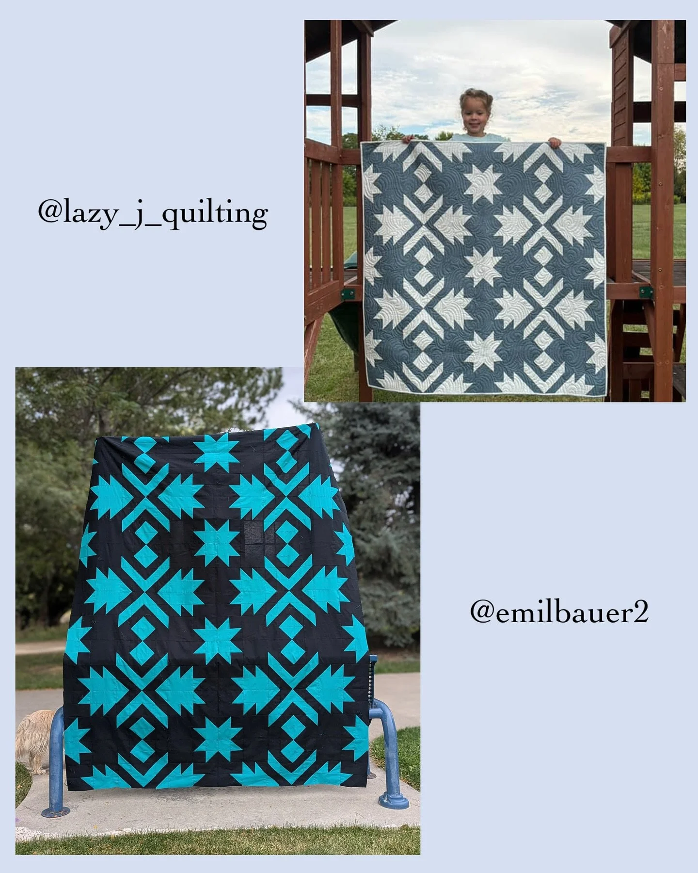 I&rsquo;m so excited to share Teara and Emily&rsquo;s version of my new Twilight Palms quilt. I love how the traditional version makes the shapes pop, yet the simplicity of these solid colors leave a lasting impression. 

One of my favorite parts of 