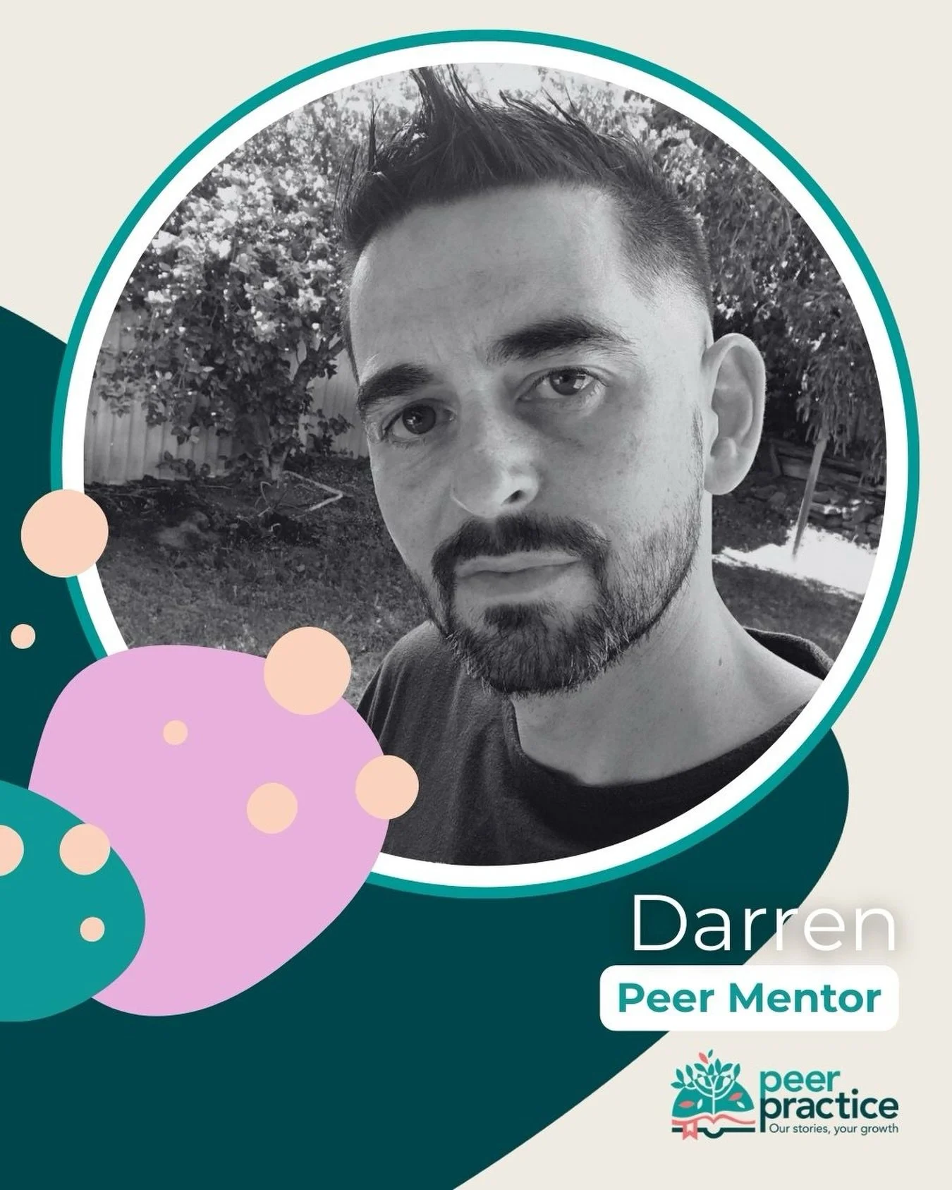👋 Say hi to Darren, one of our incredible Peer Mentors here at The Peer Practice.

If you&rsquo;re after someone who&rsquo;ll keep it real (with kindness), challenge your thinking, and walk beside you with grounded, steady support ➡️ Darren&rsquo;s 