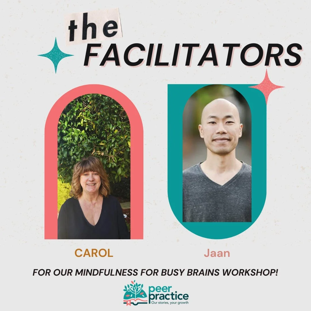 🌿 Mindfulness Made Real &ndash; Meet Your Facilitators!

Mindfulness isn&rsquo;t about sitting cross-legged for hours or chasing perfection&mdash;it&rsquo;s about learning to come back to yourself, one breath at a time. At Peer Practice, we know wha