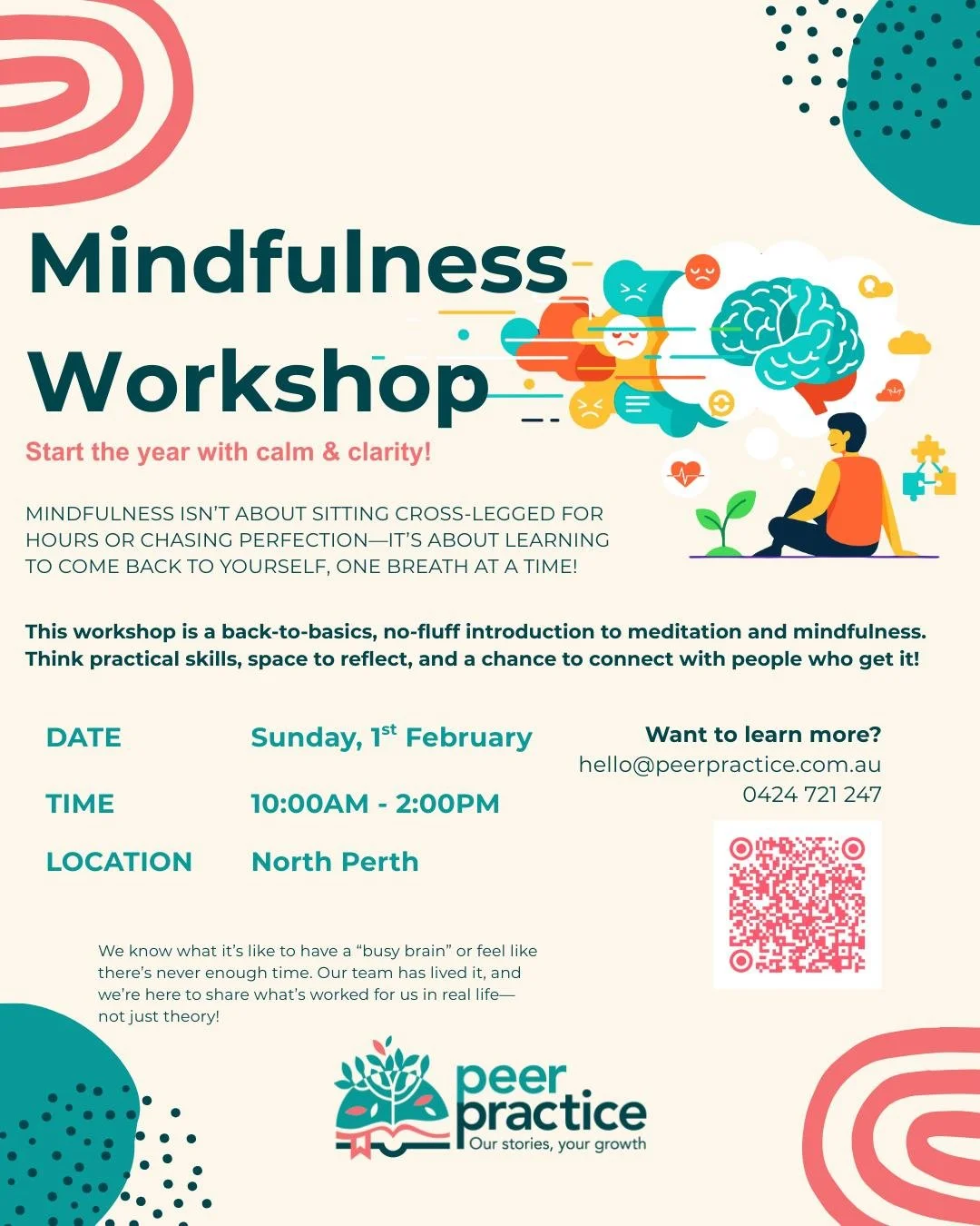 We&rsquo;re just 3 days away from our Mindfulness Workshop&mdash;and we can&rsquo;t wait to welcome you!

✨ Why join us?
 - Learn practical mindfulness techniques (no fluff, no jargon!)
- Reflect, reset, and start your year with clarity
- Connect wit