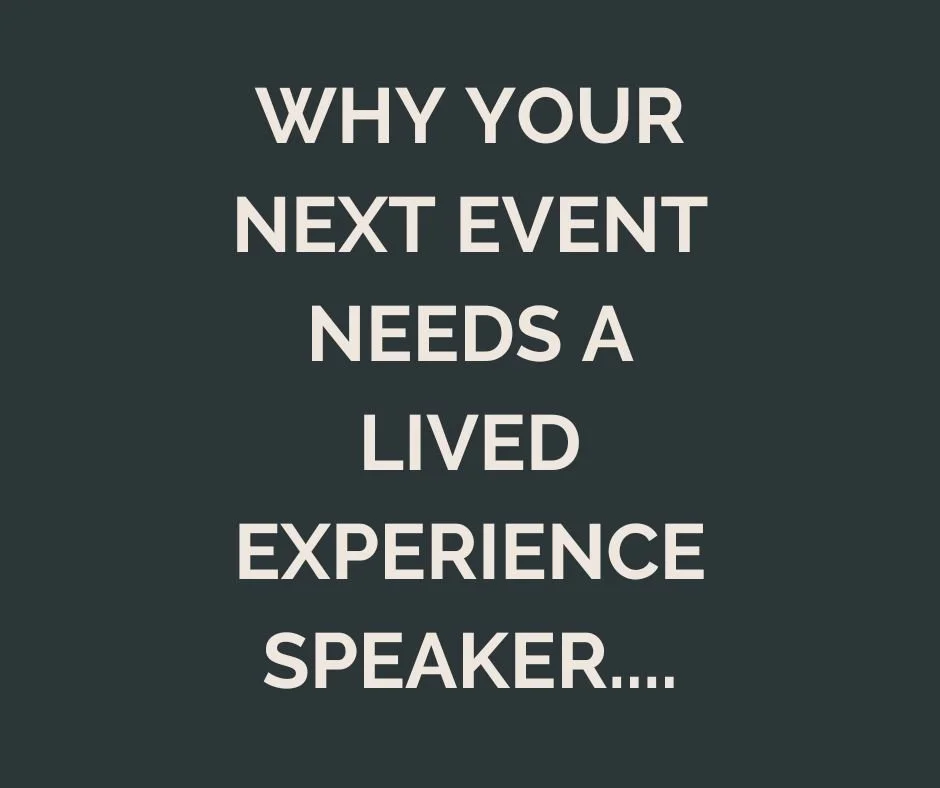 Want to make your event truly unforgettable? ✨ 

Unlock the power of a lived experience speaker! 💪 

Real stories create real impact and boost audience engagement. 👀 

Dive into more on our website today! 🤩 

#LivedExperience #EventInspiration #Pe