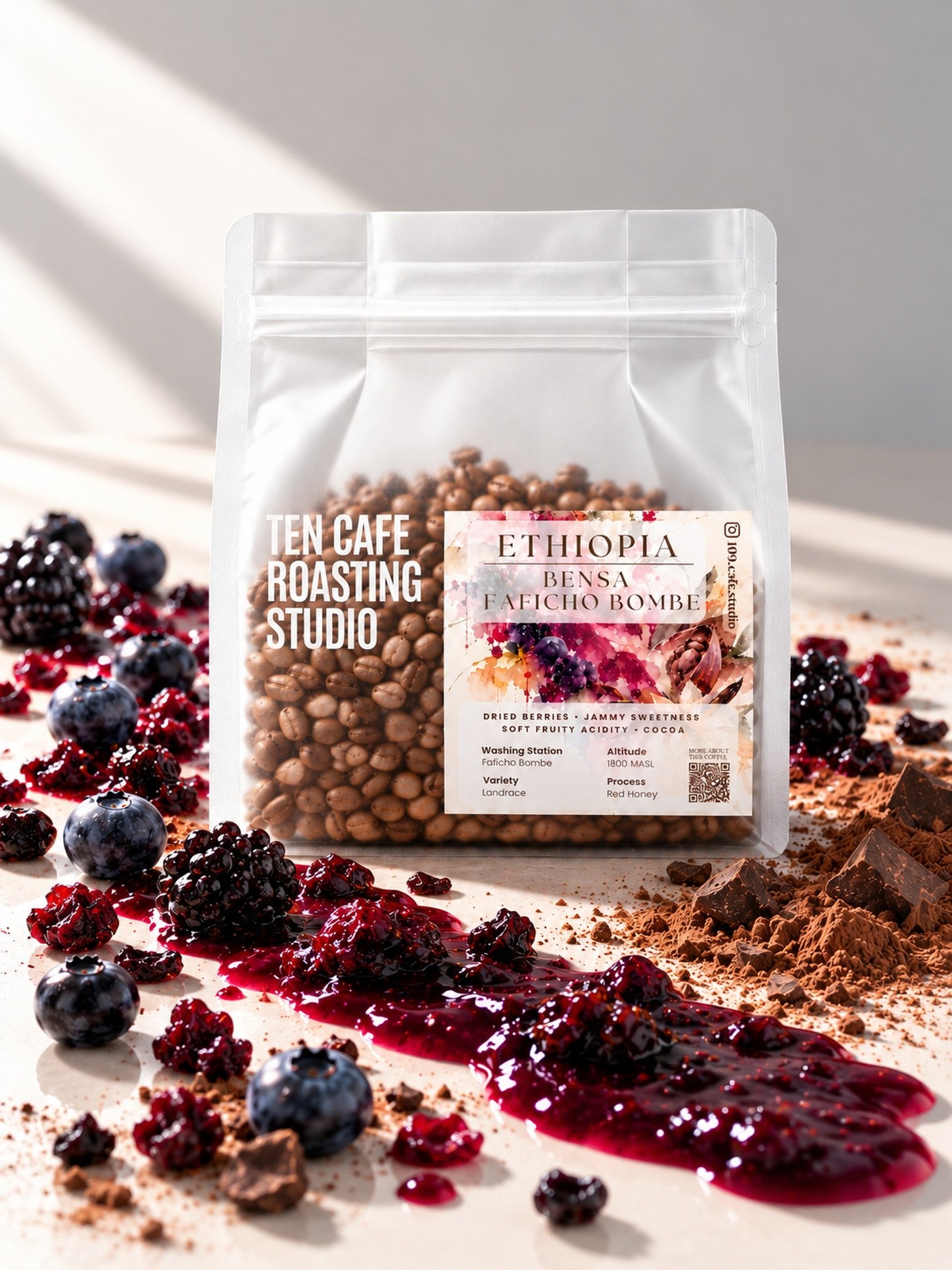 New arrival!!

🇪🇹 ETHIOPIA FAFICHO BOMBE &mdash; RED HONEY

Dried Berries &middot; Jammy &middot; Cocoa &middot; Fruity Acidity

Earlier this year, while cupping coffees from Ethiopia&rsquo;s 2026 harvest, Faficho Bombe was one that immediately sto