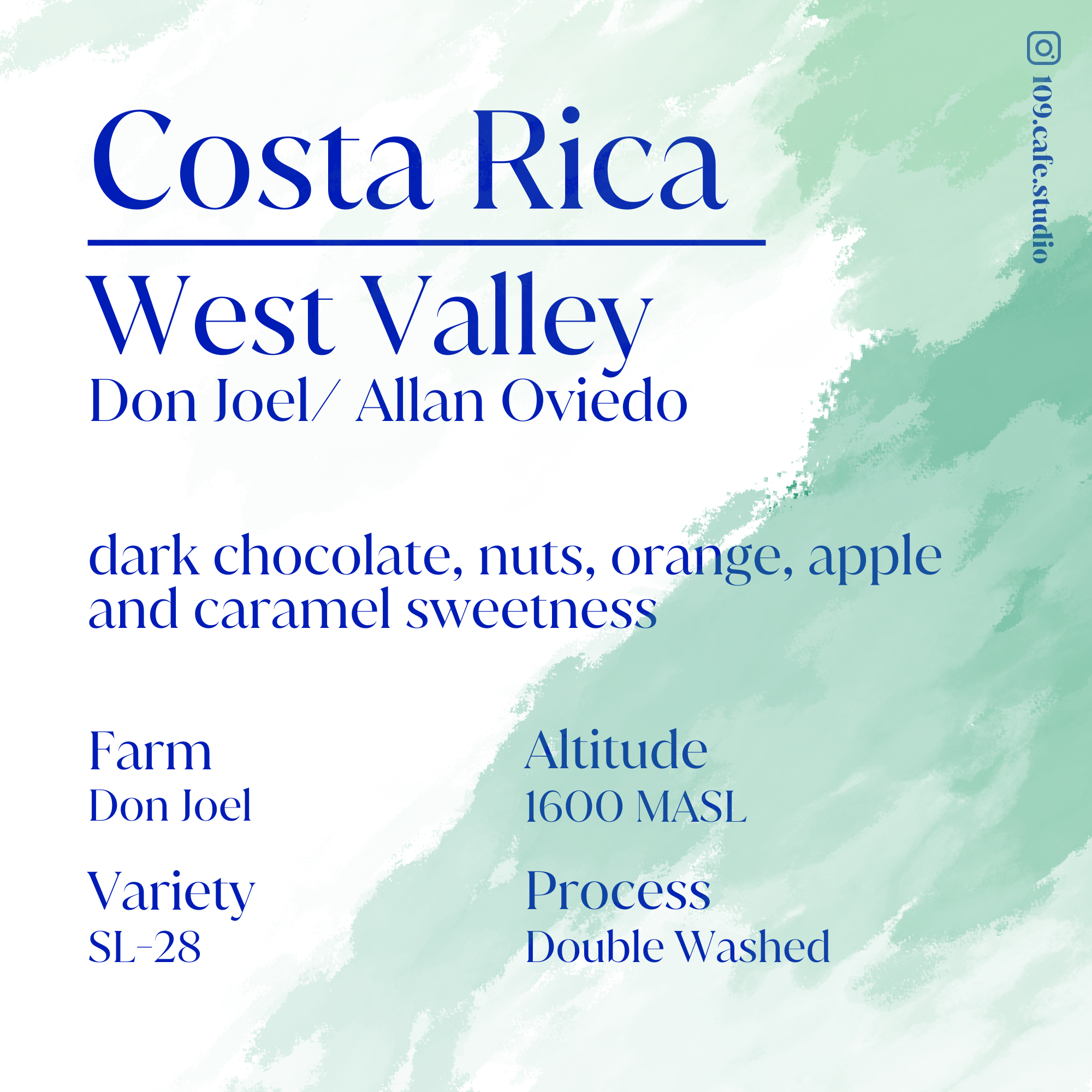 Costa Rica/ West Valley / SL-28