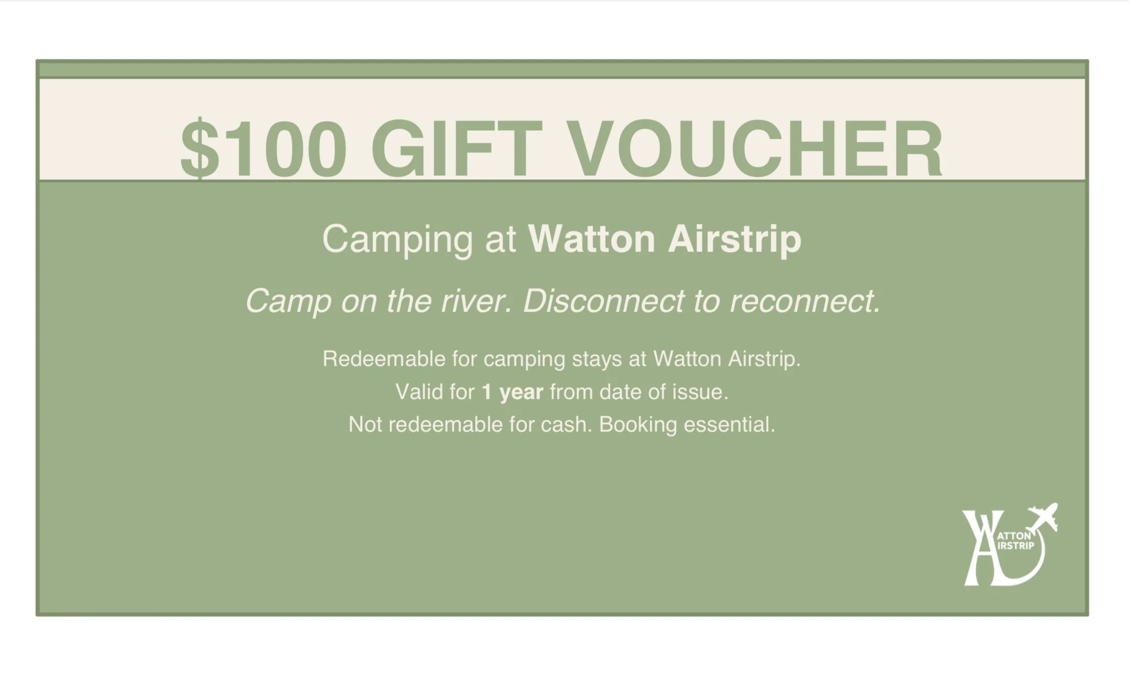 Watton Airstrip Camping Vouchers
