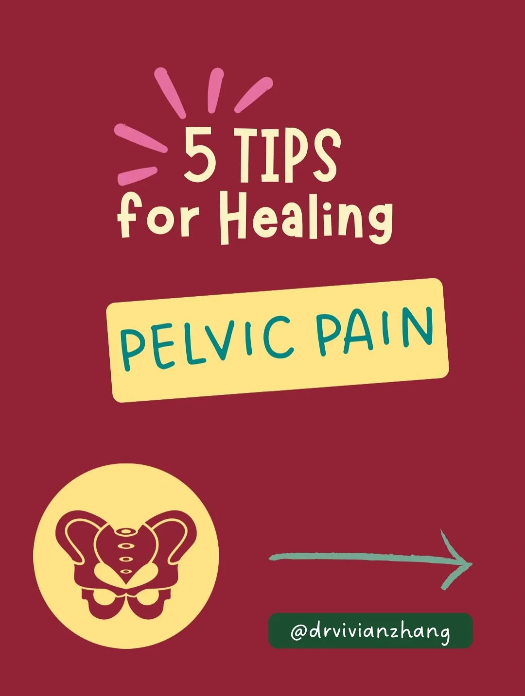 Pelvic pain can feel overwhelming, but there are ways to find relief. Here are 5 simple tips you can start using today to help ease your symptoms and support your healing.

Save this post to reference back to later! 🙂

#pelvicpainrelief #pelvicfloor