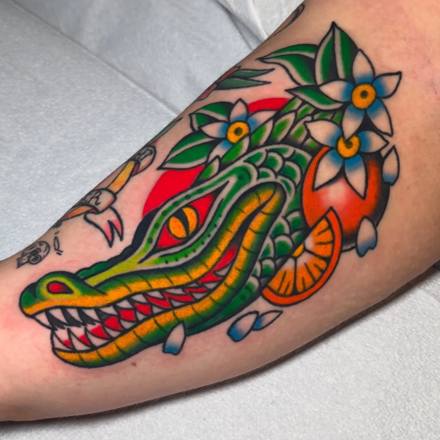 Finished up this gator 🐊 for Ashton 💪💪