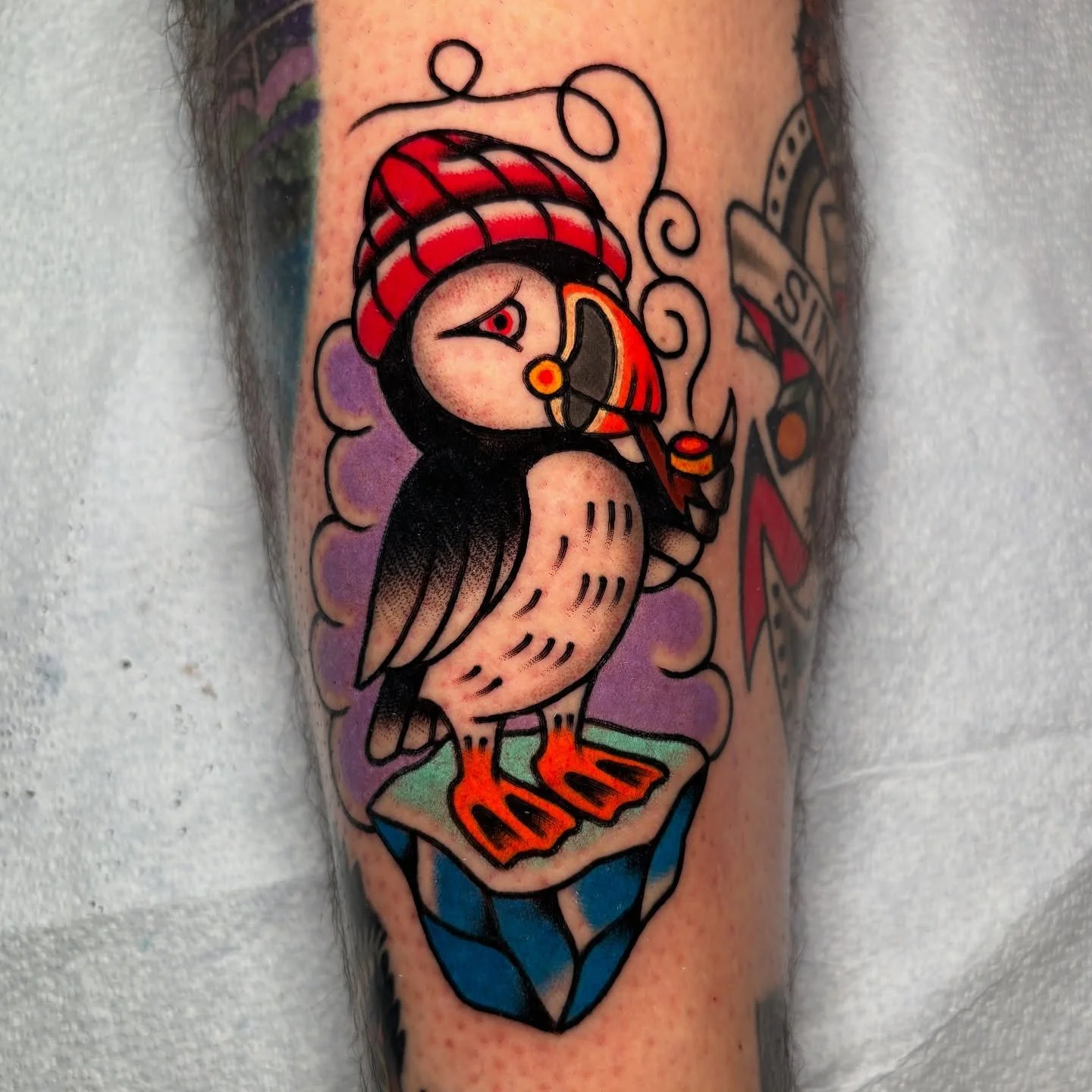 It&rsquo;s a puffin and he&rsquo;s puffin 🫡