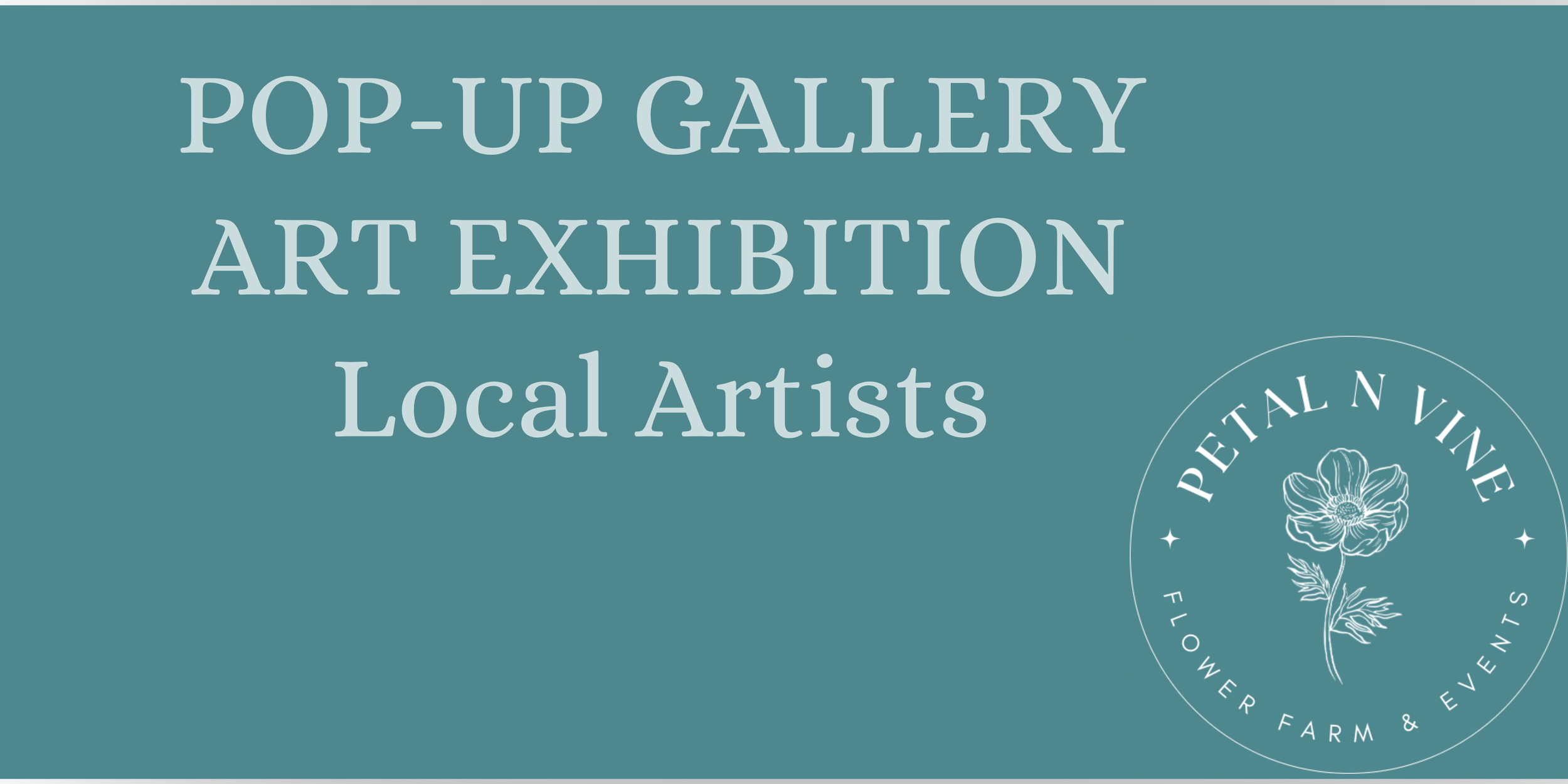 Pop-Up Gallery Art Exhibition