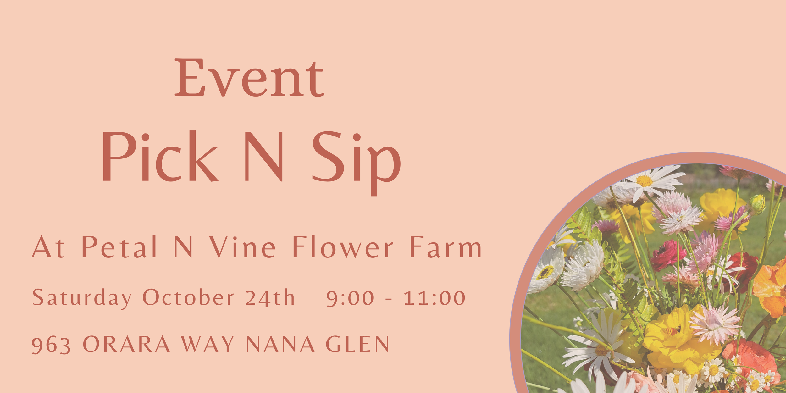 Pick N Sip with Petal N Vine 