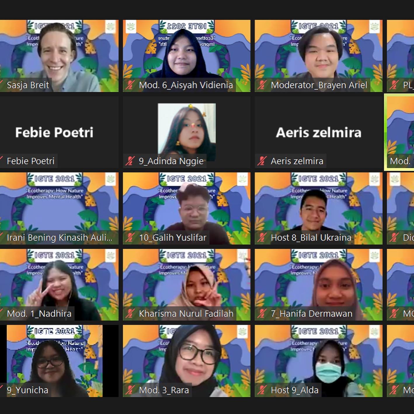 What an absolute pleasure and honor to participate as guest speaker during the IAAS IGTE 2021 event! With the topic: #ecotherapy &ldquo;How nature improves mental health&rdquo;
Representing the embassy of the Kingdom of the Netherlands &amp; Pondok I