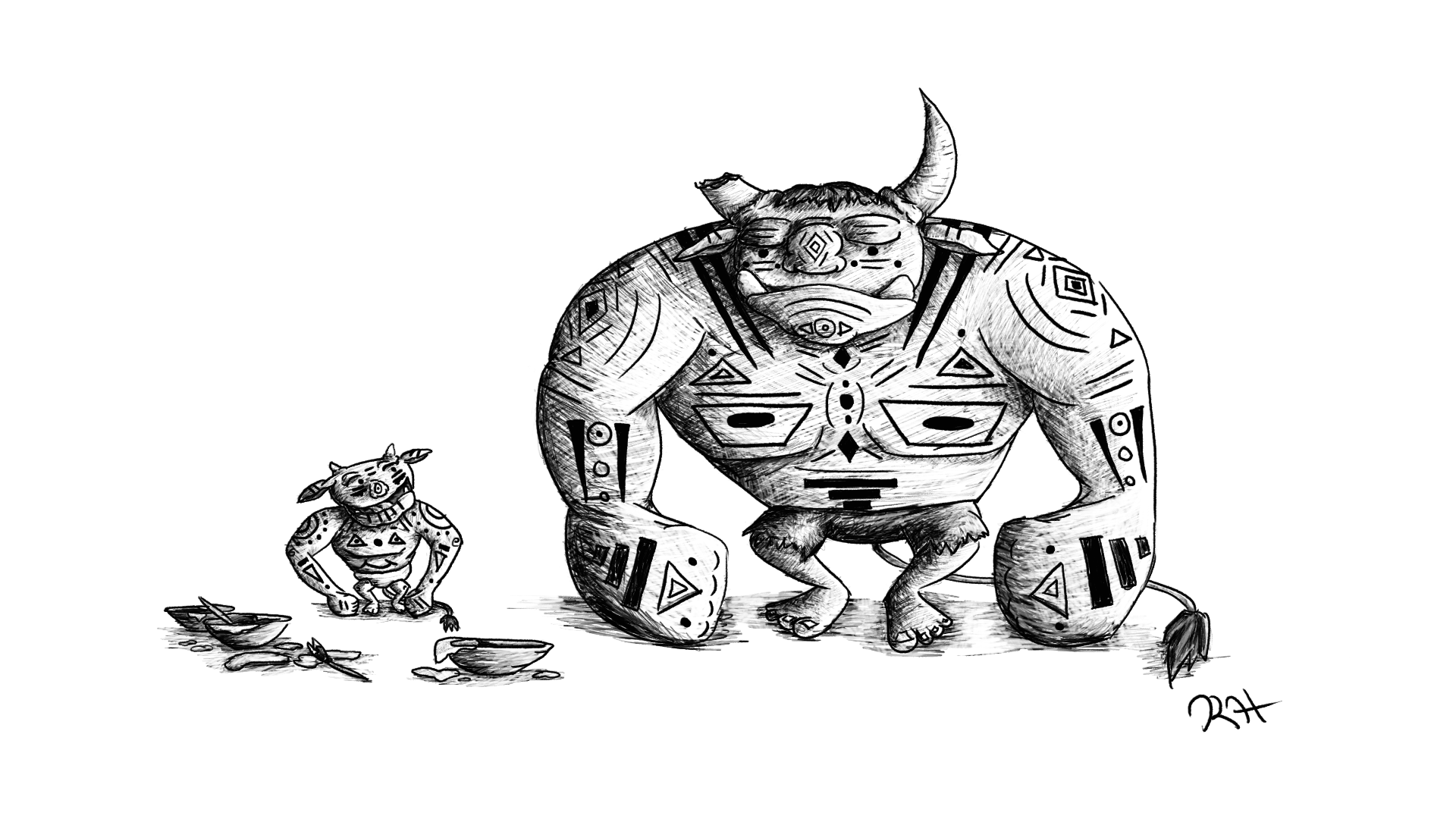hunsbergerk_Inktober2019-pattern.png