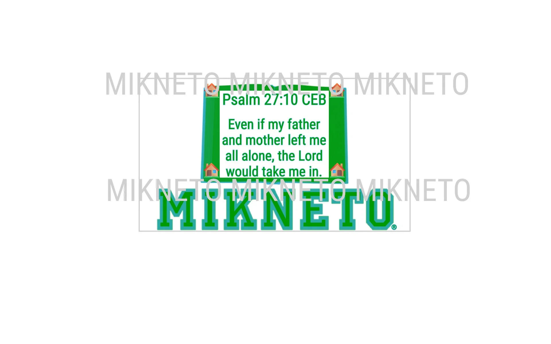 Donation: Psalm 27:10 CEB