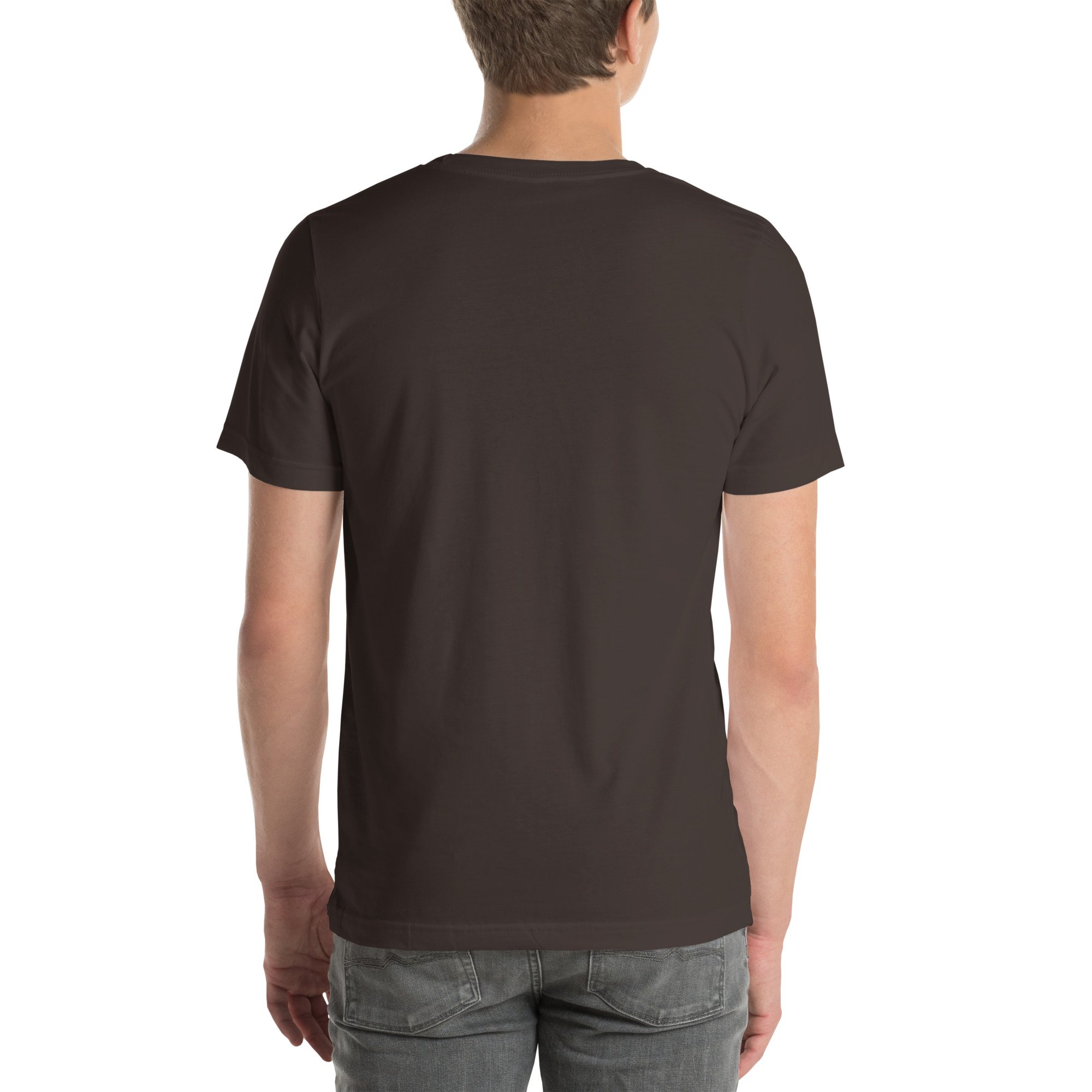 unisex-staple-t-shirt-brown-back-6a4b3dc06cff1.jpg
