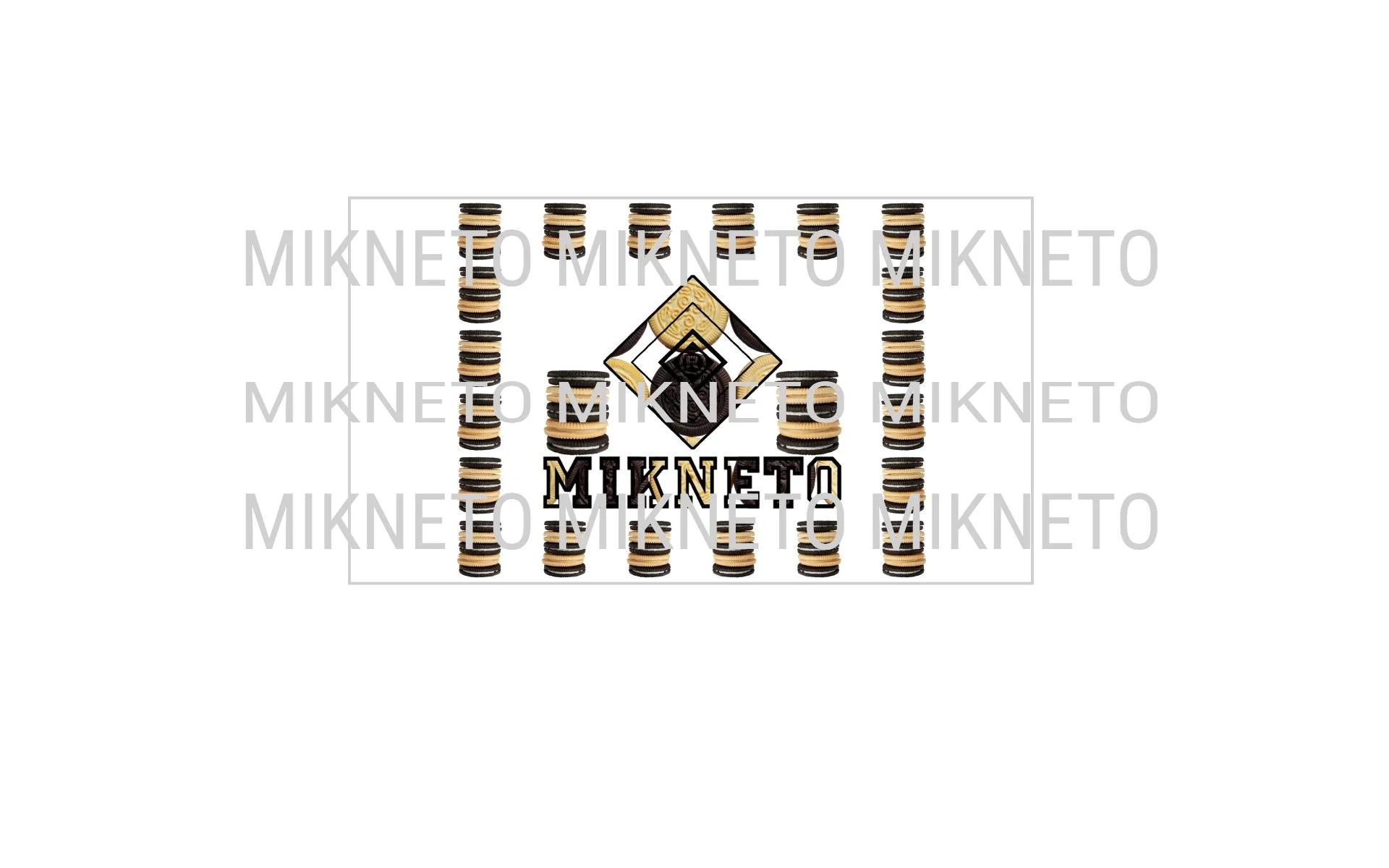 Donation: MIKNETO® - Vanilla and Chocolate Sandwich Cookies 2