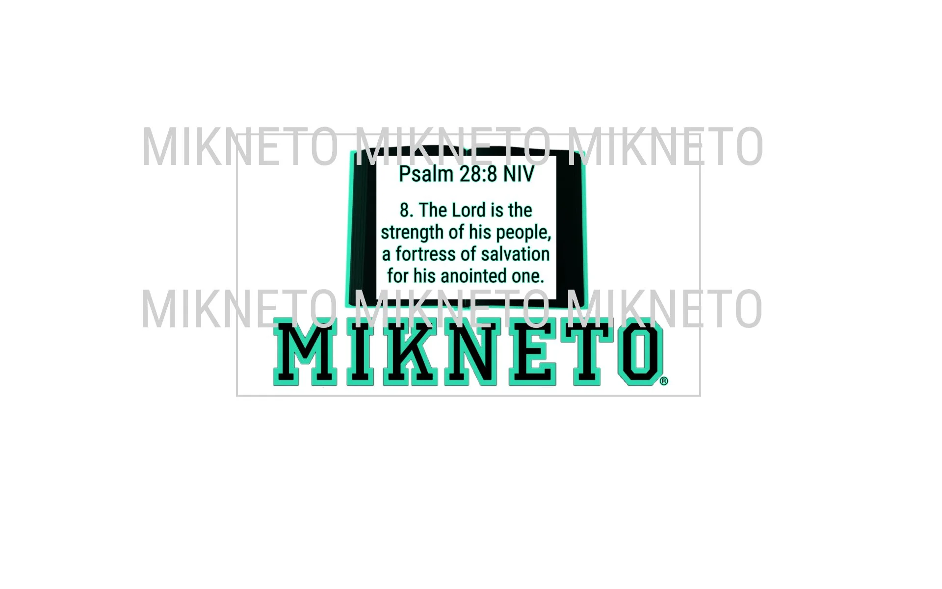 Donation: PSALM 28:8 NIV