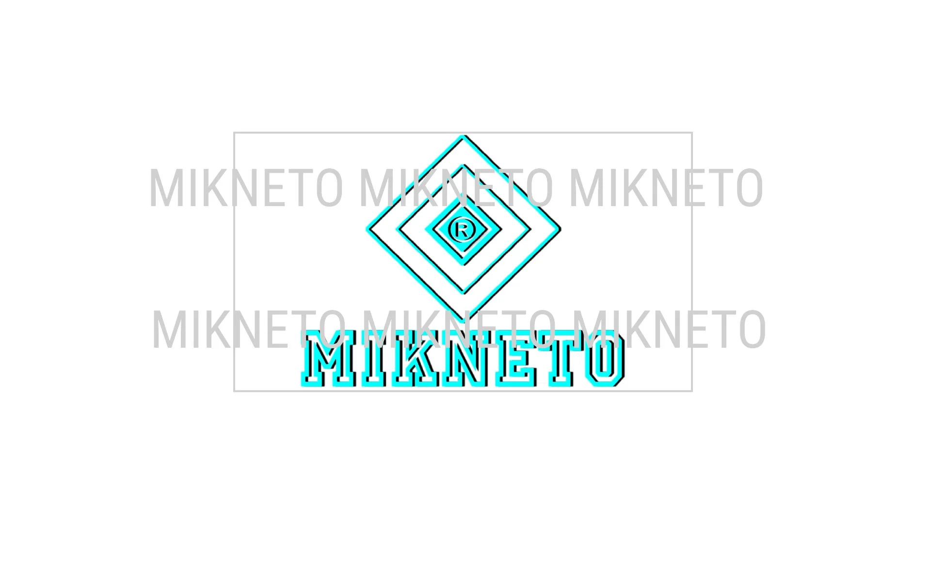 Full Transparent Two-Tone Cyan 1