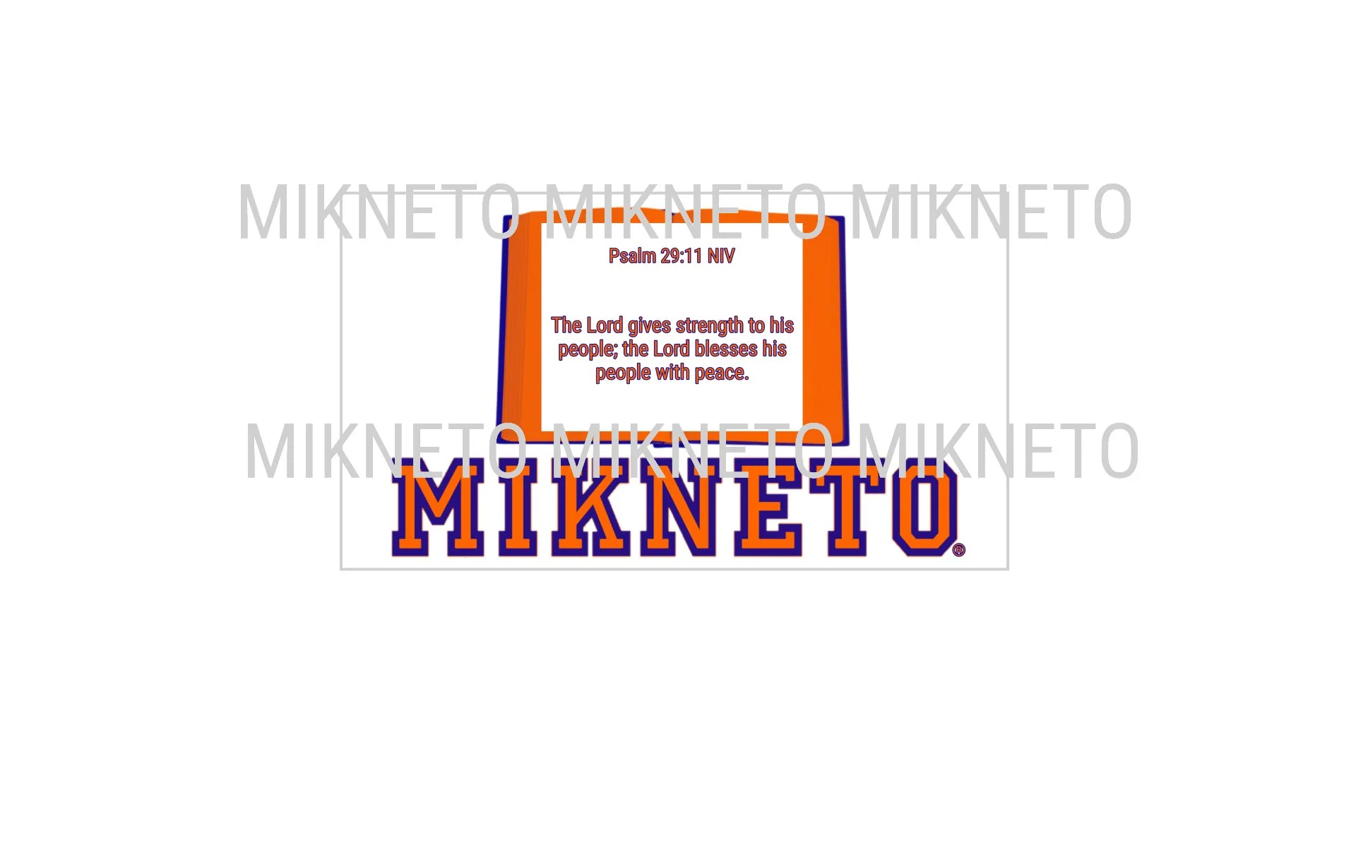 Donation: Psalm 29:11 NIV