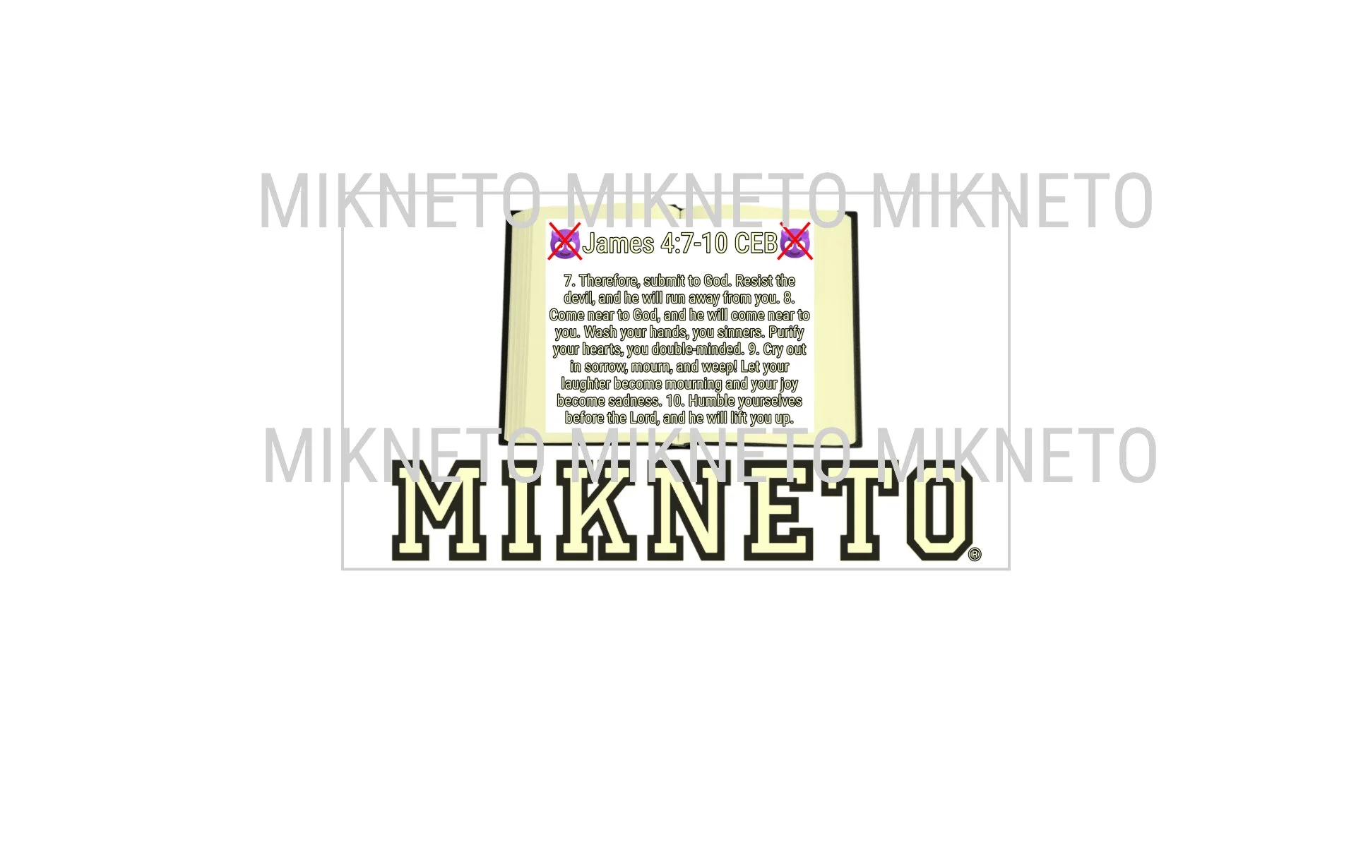 James 4:7-10 CEB