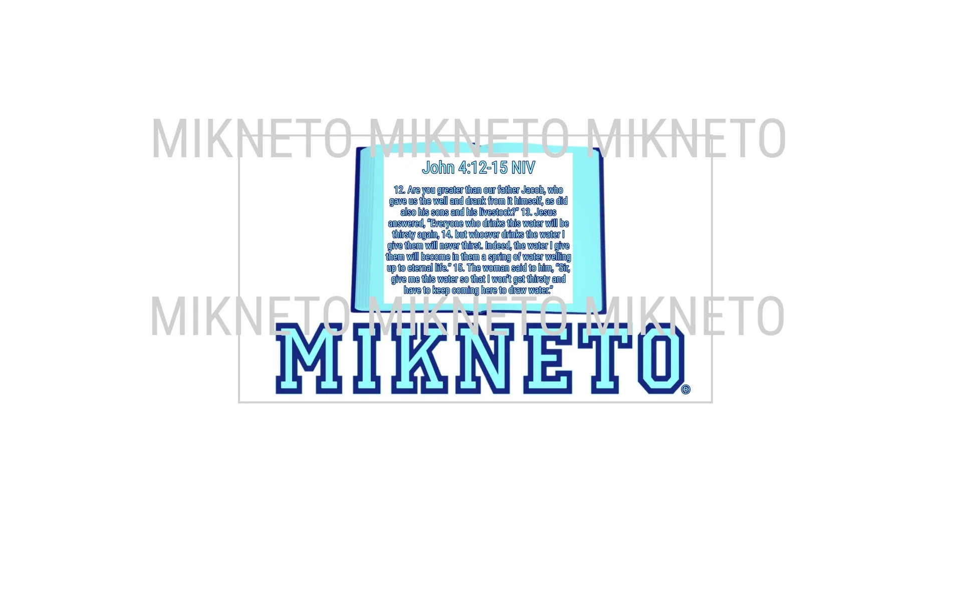 Donation: John 4:12-15 NIV