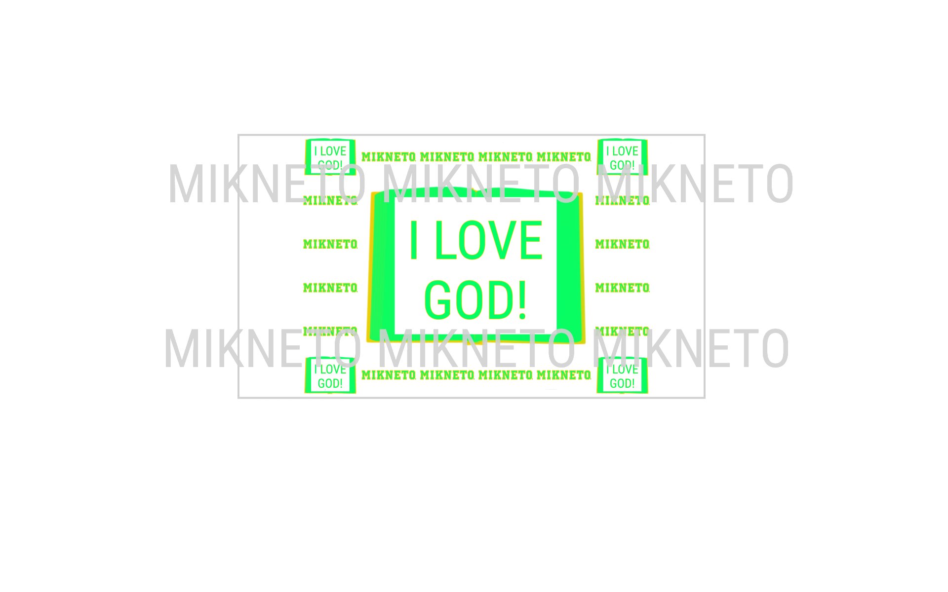 Donation: MIKNETO® - Love for God 6