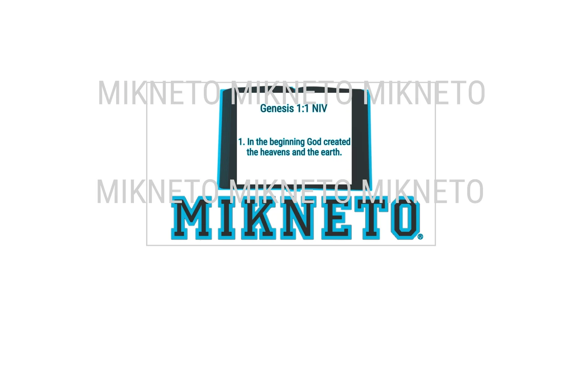 Donation: Genesis 1:1 NIV