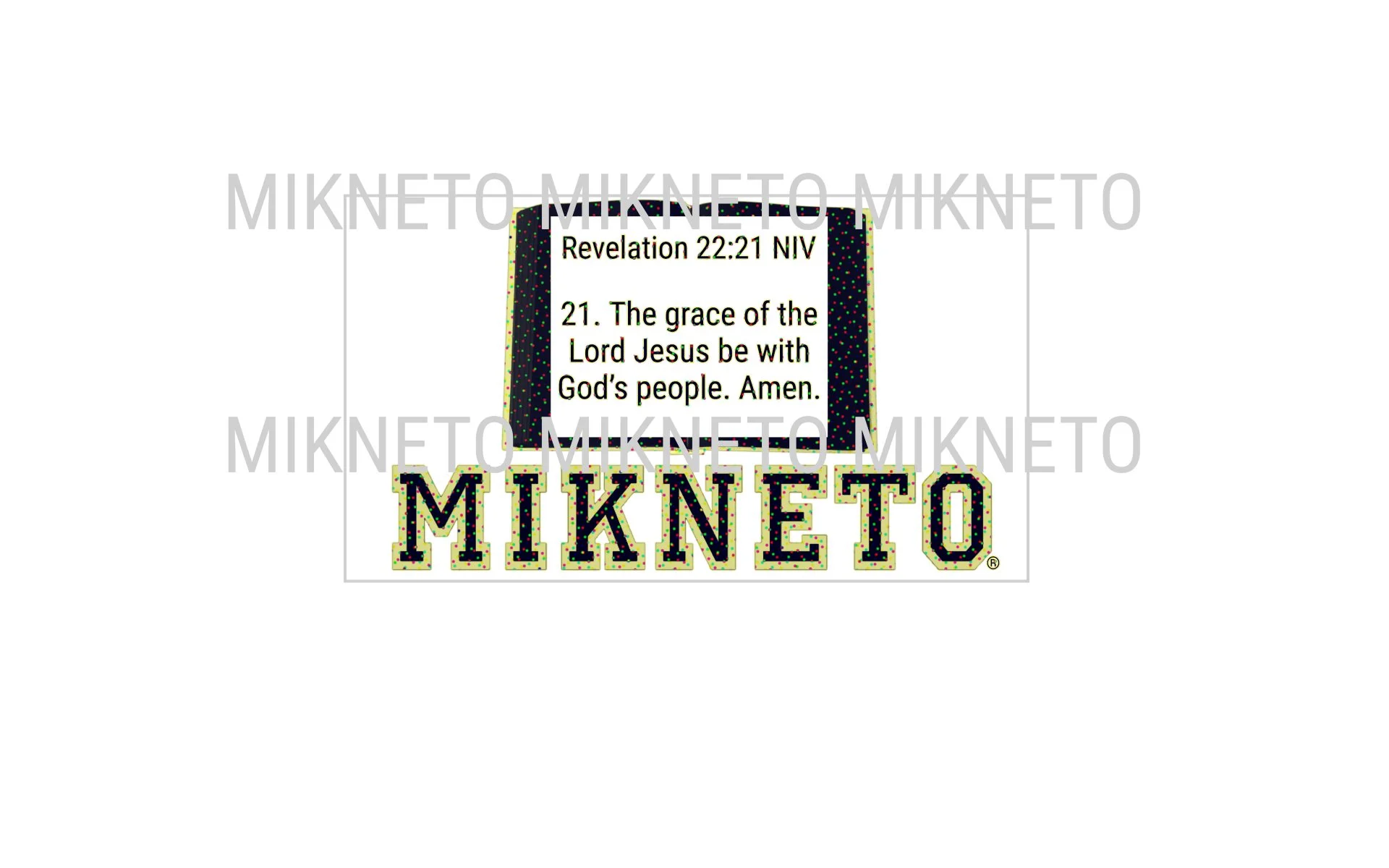 Donation: Revelation 22:21 NIV